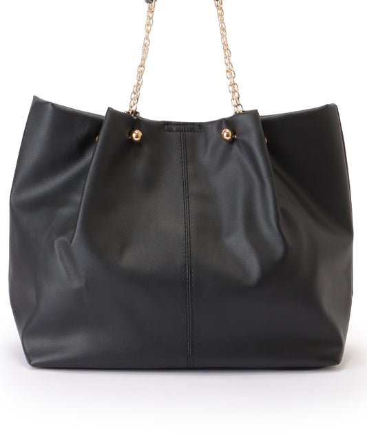 チェーン ドッキング スクエア トートバッグ