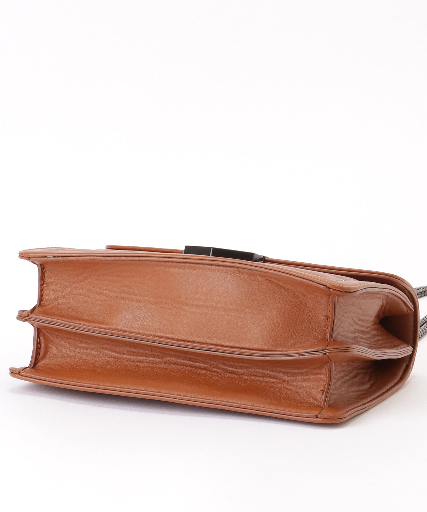 スタッズ スクエア チェーン ショルダーバッグ