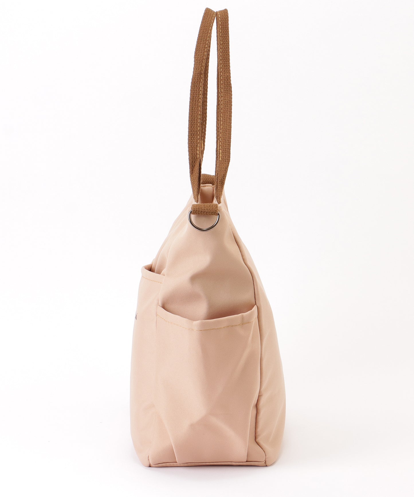 ソリッドカラー 多ポケット 2WAY ビッグ ショルダーバッグ