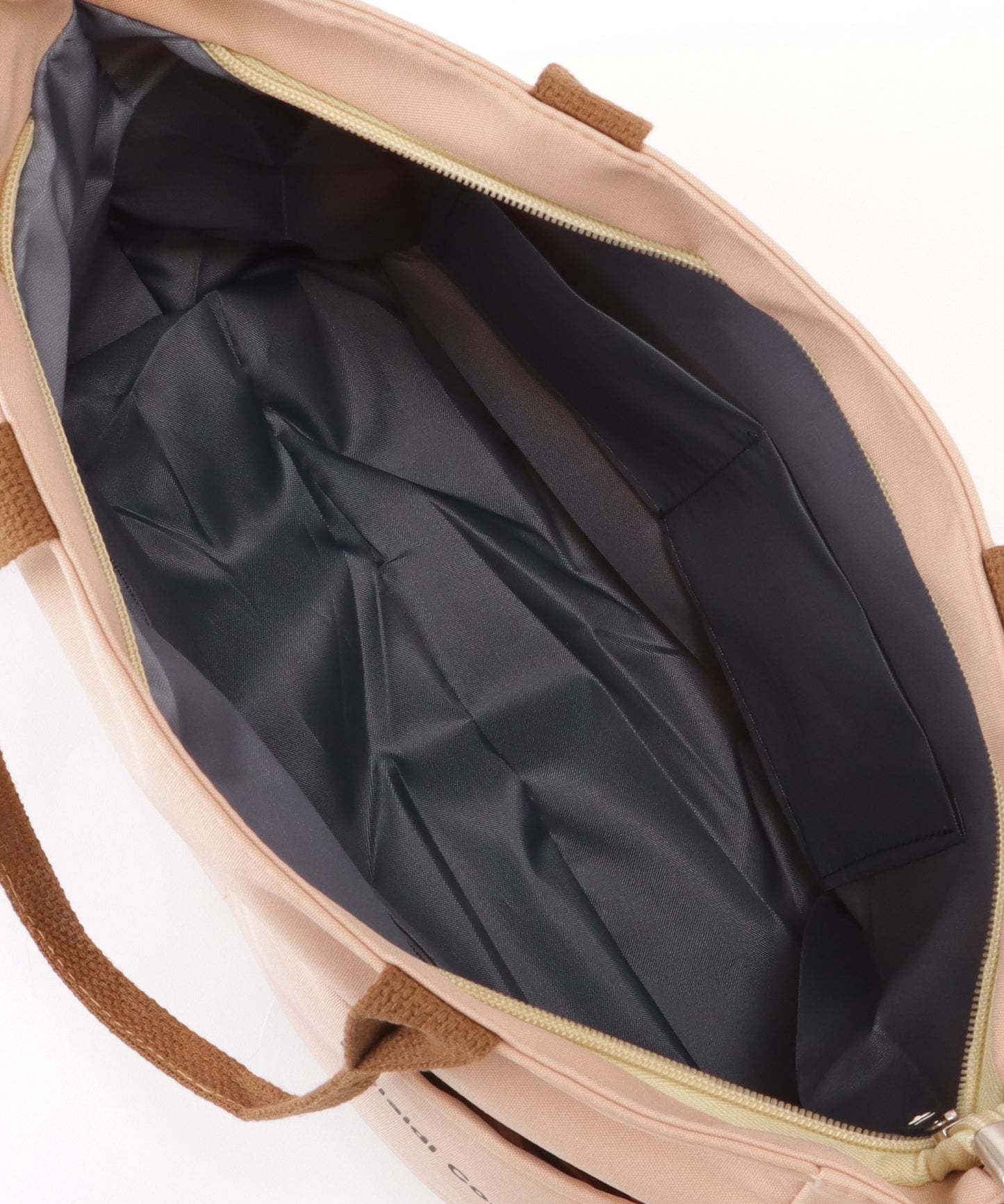 ソリッドカラー 多ポケット 2WAY ビッグ ショルダーバッグ