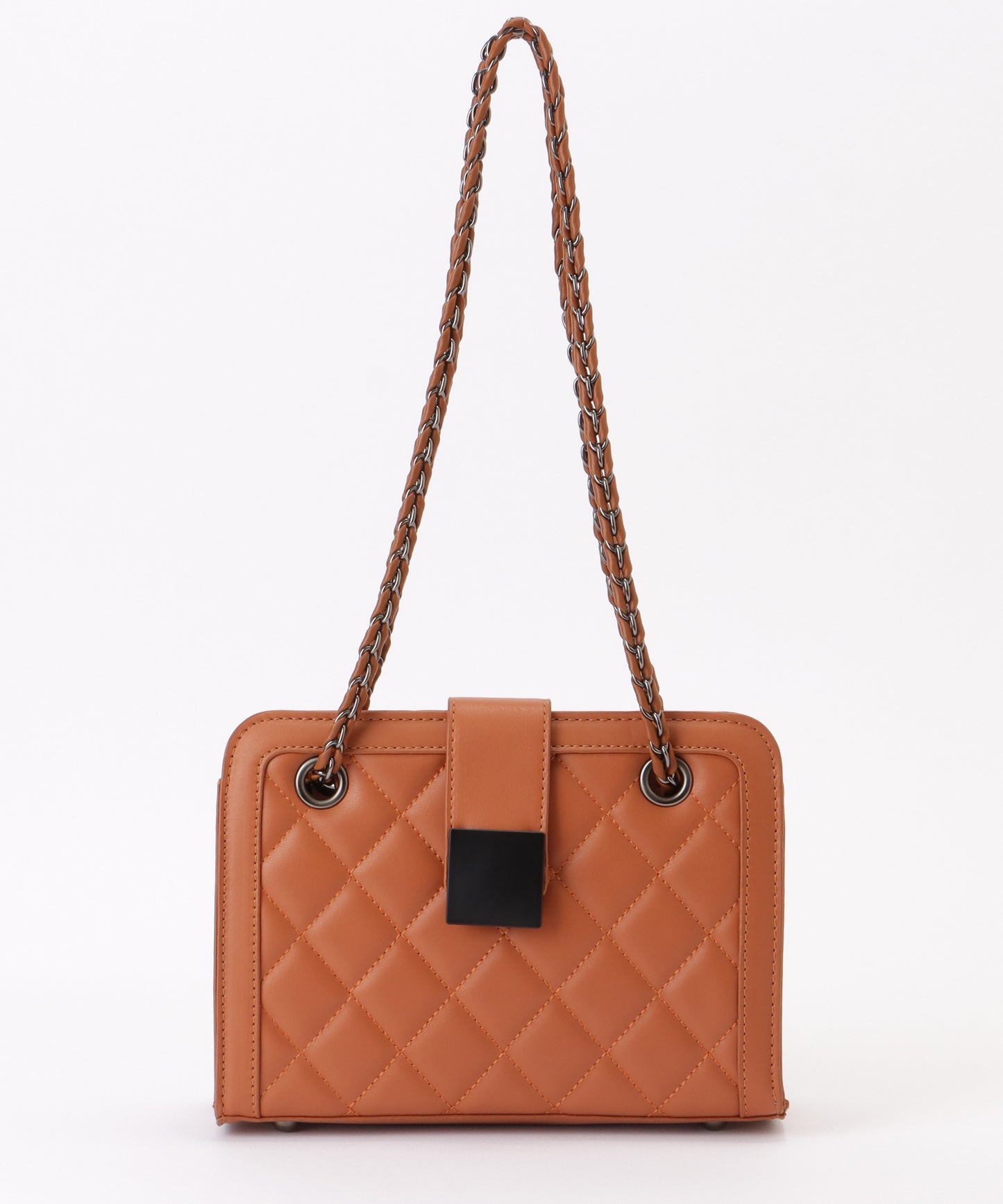 キルティング スクエア 2WAY チェーン ショルダーバッグ