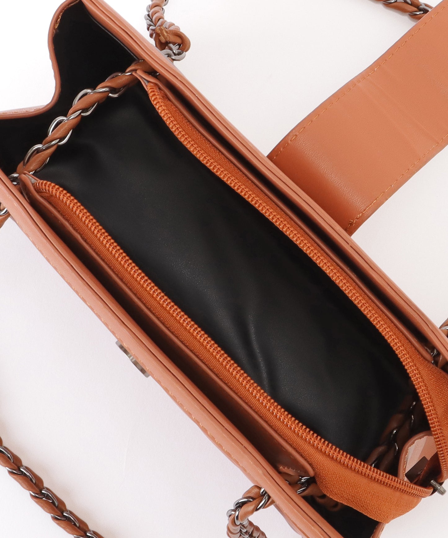 キルティング スクエア 2WAY チェーン ショルダーバッグ