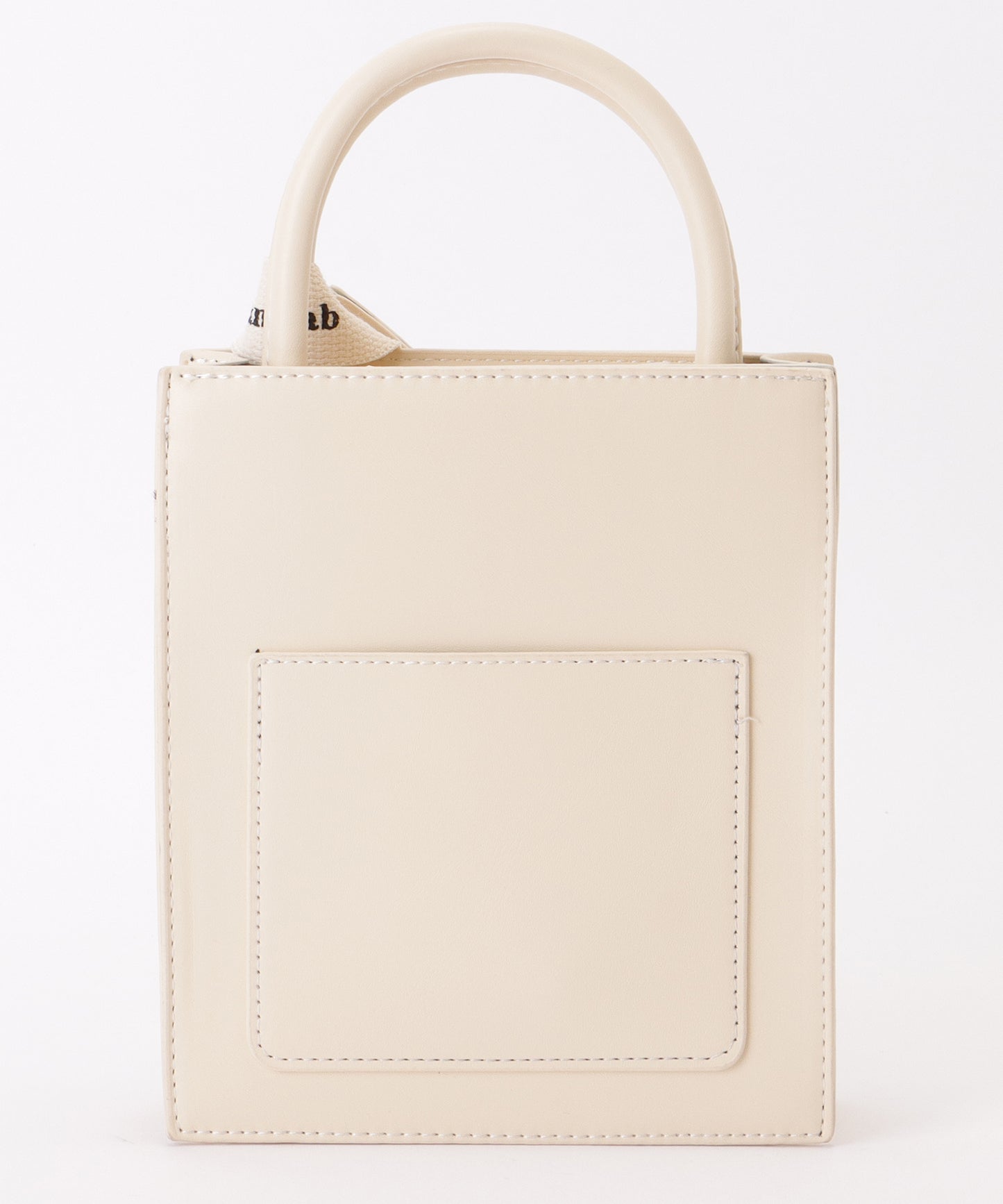 チェック柄 2WAY スクエア コンパクト ショルダーバッグ