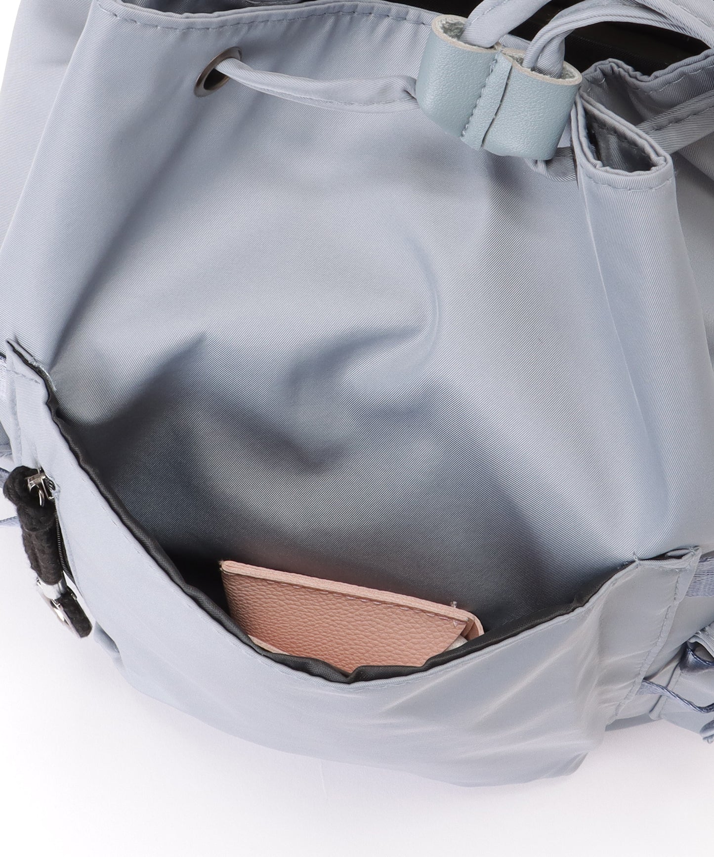 ソリッドカラー ユニセックス 大容量 多ポケット バックパック