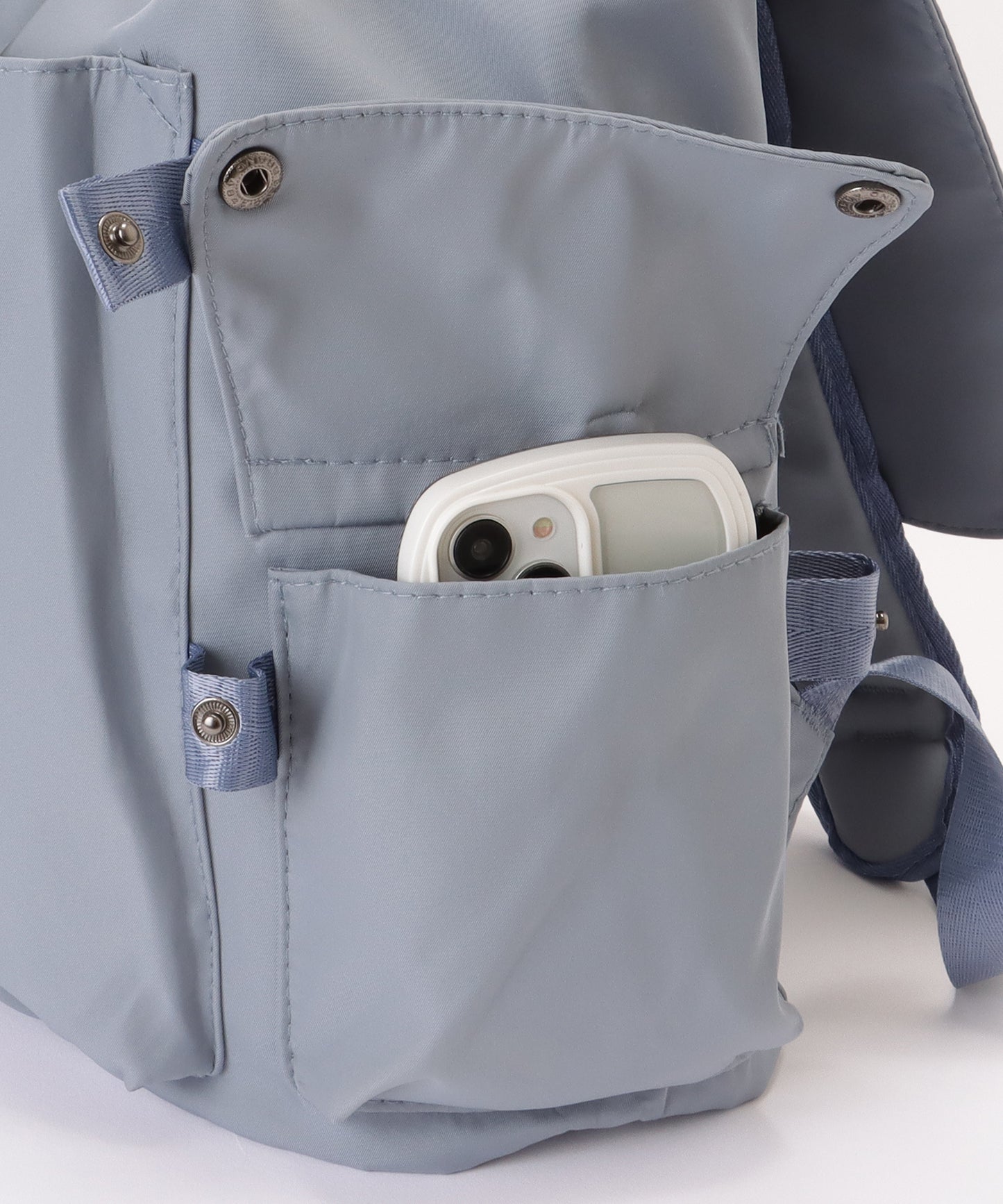 ソリッドカラー ユニセックス 大容量 多ポケット バックパック