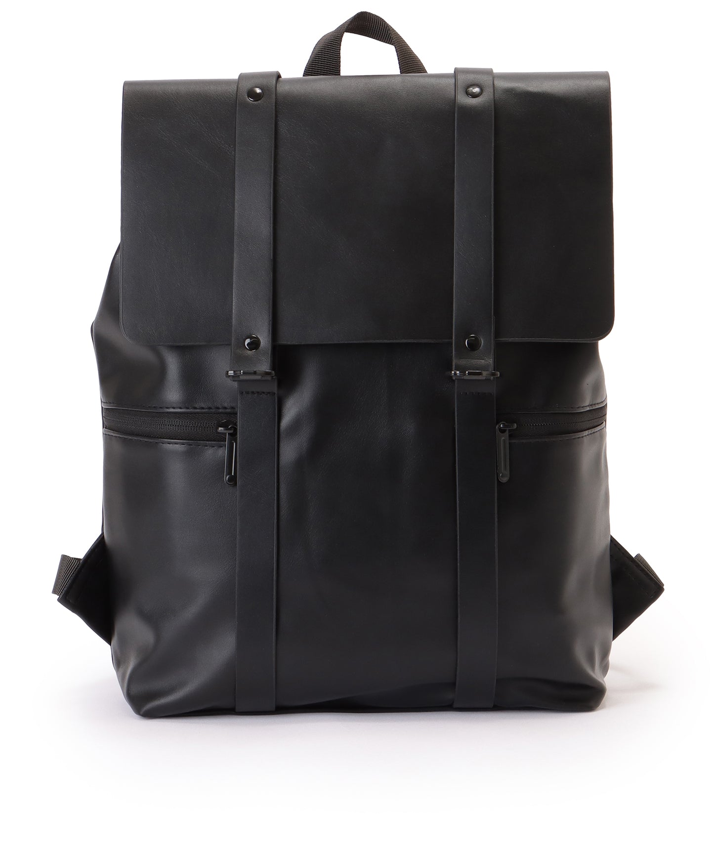 配色ライン スクエア バックパック