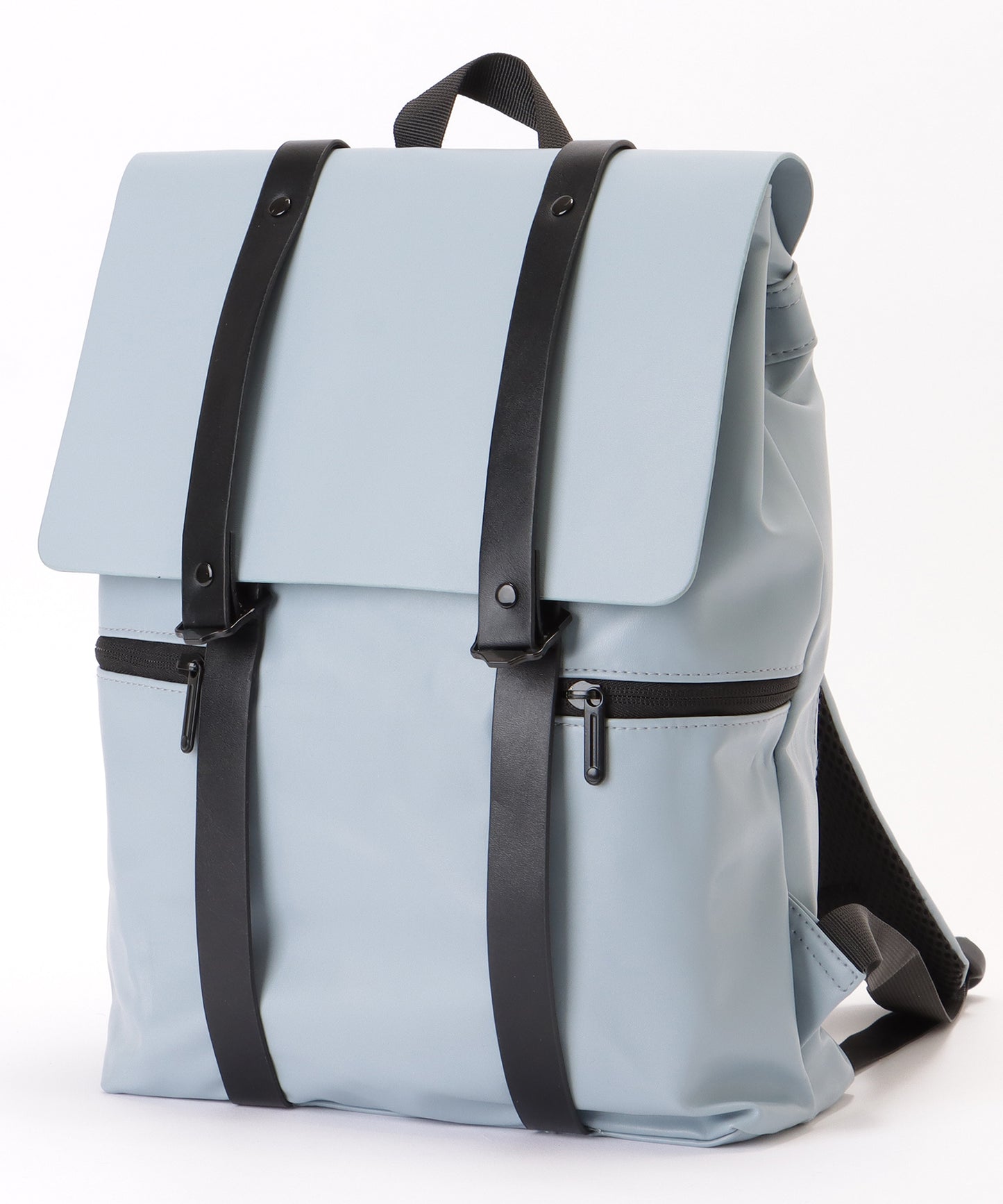 配色ライン スクエア バックパック