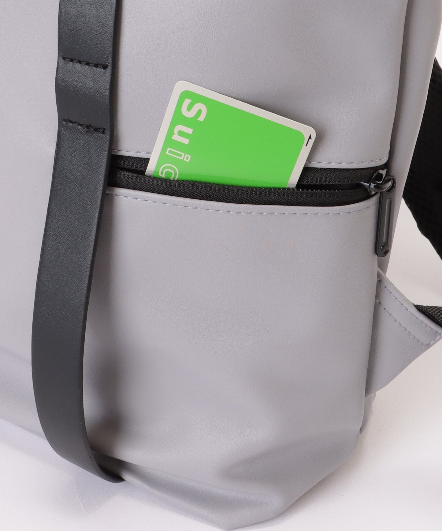 配色ライン スクエア バックパック