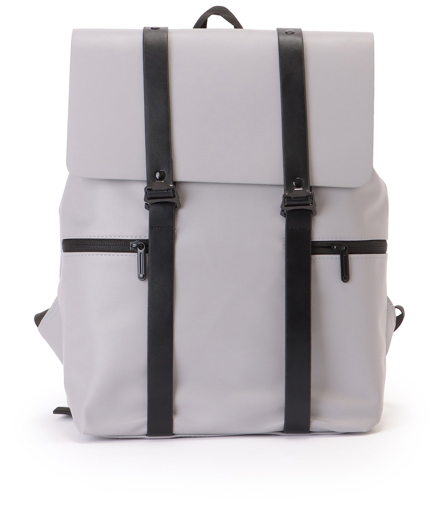 配色ライン スクエア バックパック