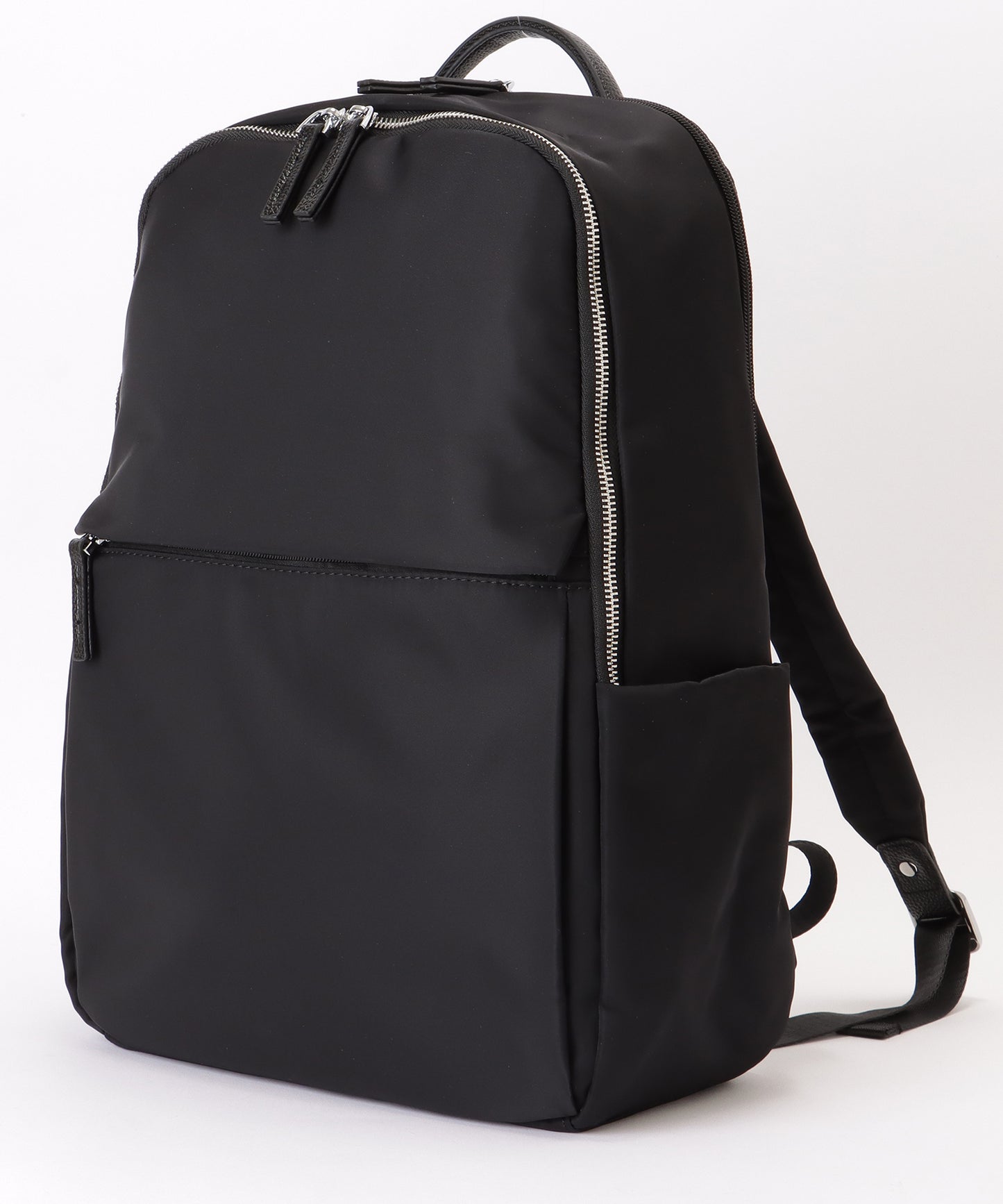 キャリーオン ベルト付き オックスフォード生地 スクエア リュックサック