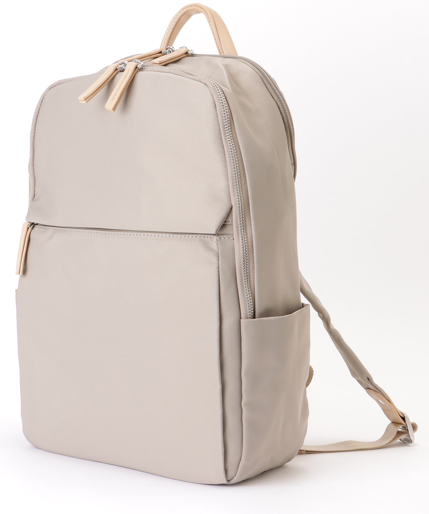 キャリーオン ベルト付き オックスフォード生地 スクエア リュックサック