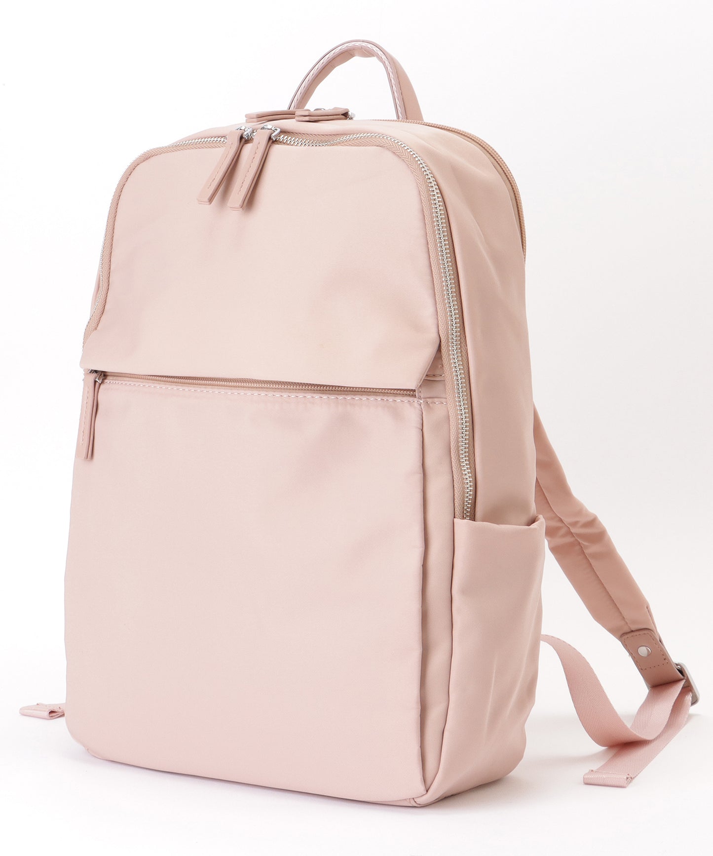 キャリーオン ベルト付き オックスフォード生地 スクエア リュックサック