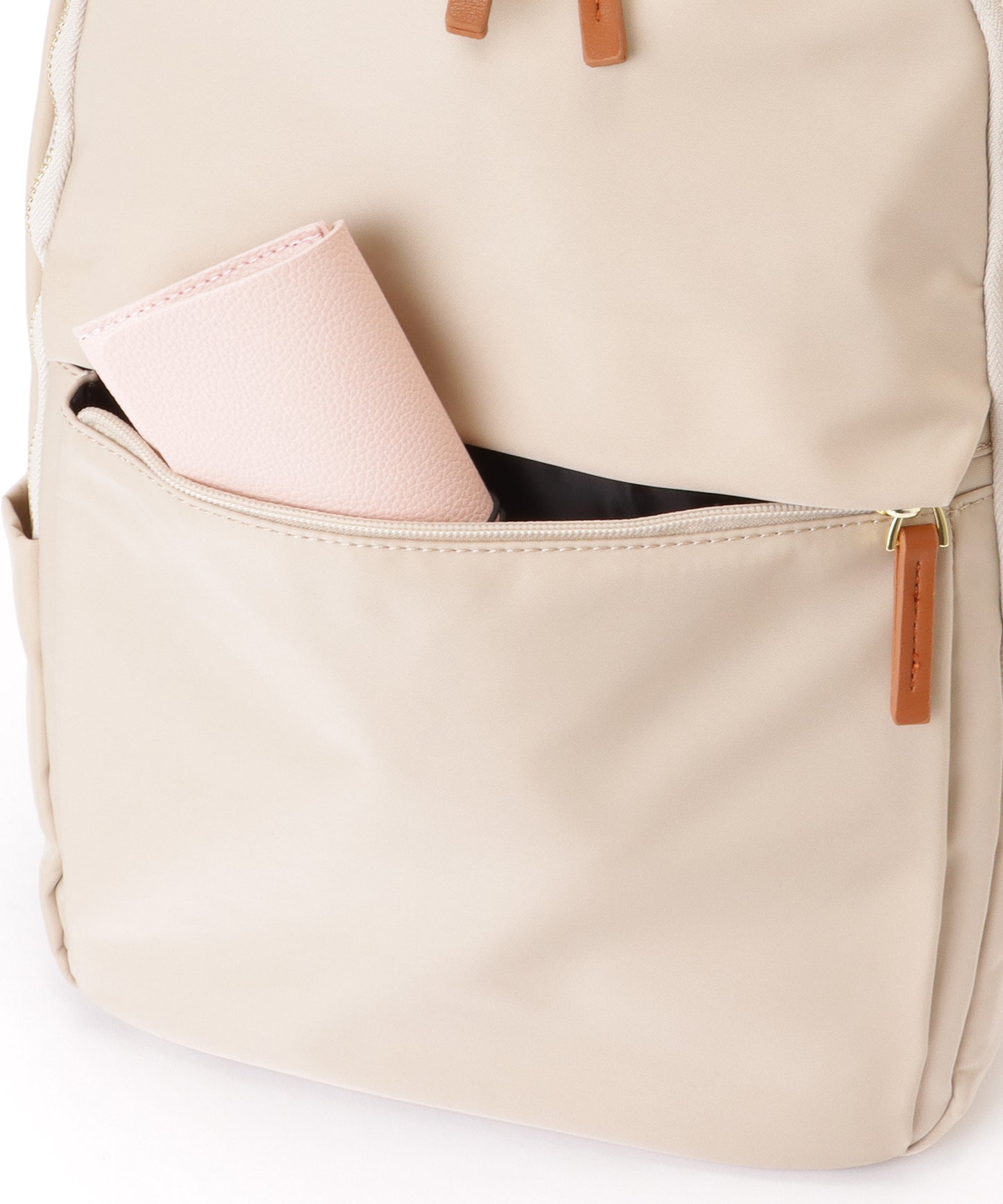 キャリーオン ベルト付き オックスフォード生地 スクエア リュックサック