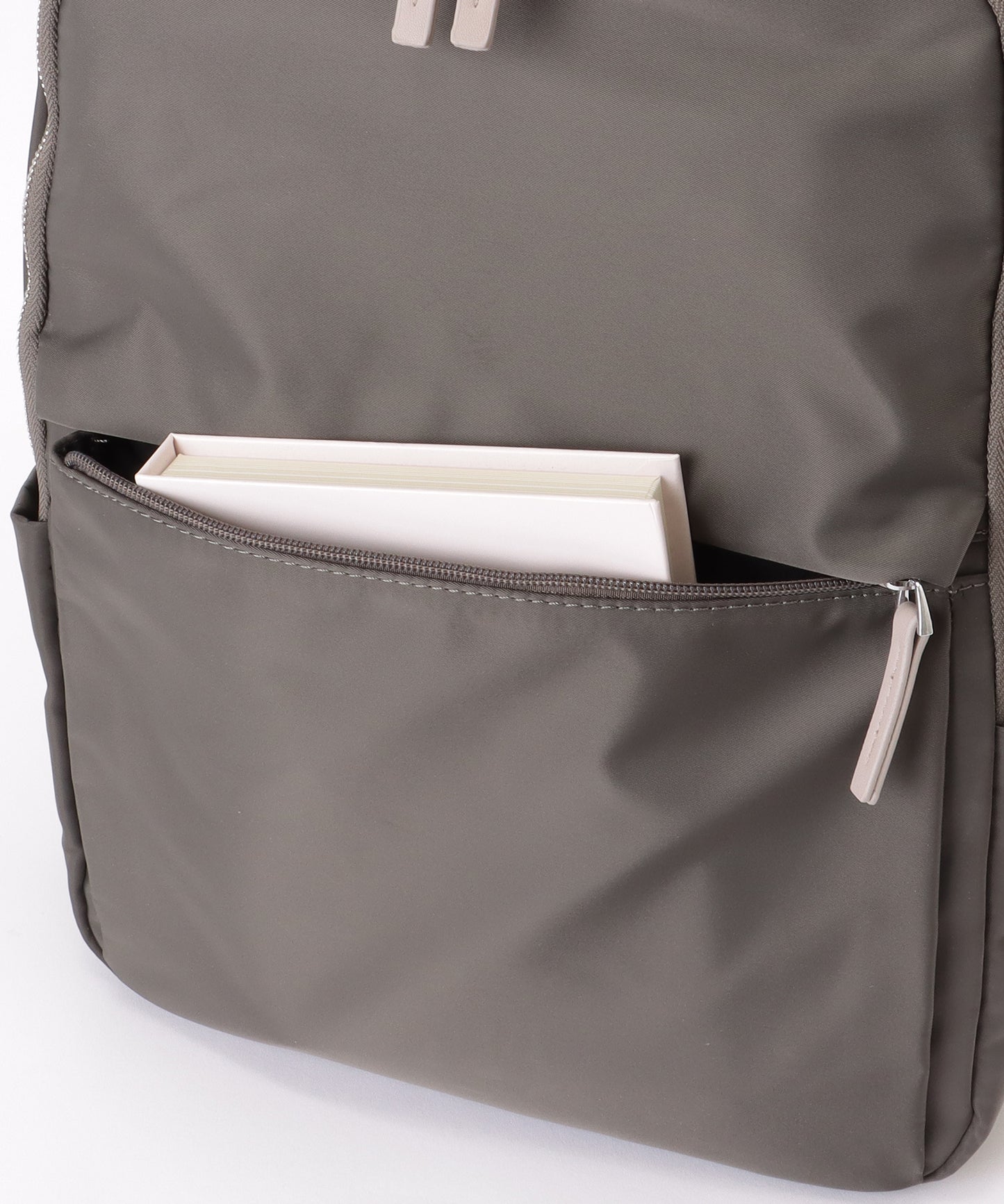 キャリーオン ベルト付き オックスフォード生地 スクエア リュックサック