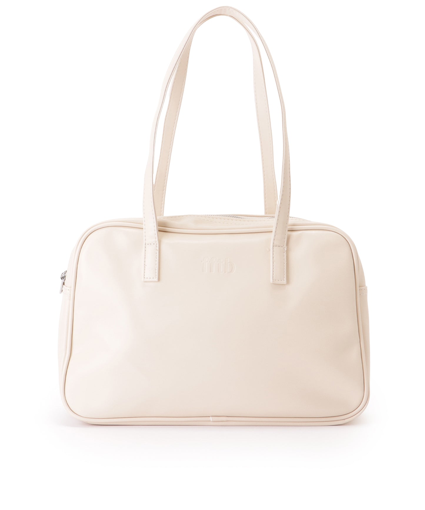 ソリッドカラー シンプル ボストン バッグ