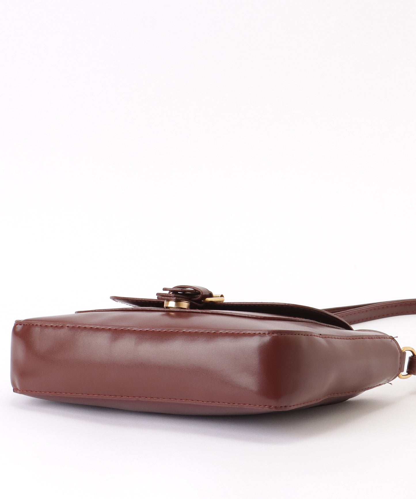 スクール風 スクエア ベルト ショルダーバッグ