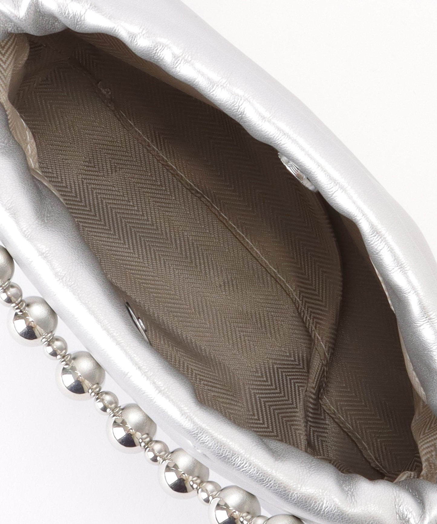 ボールチェーン付き 2WAY 巾着 バッグ