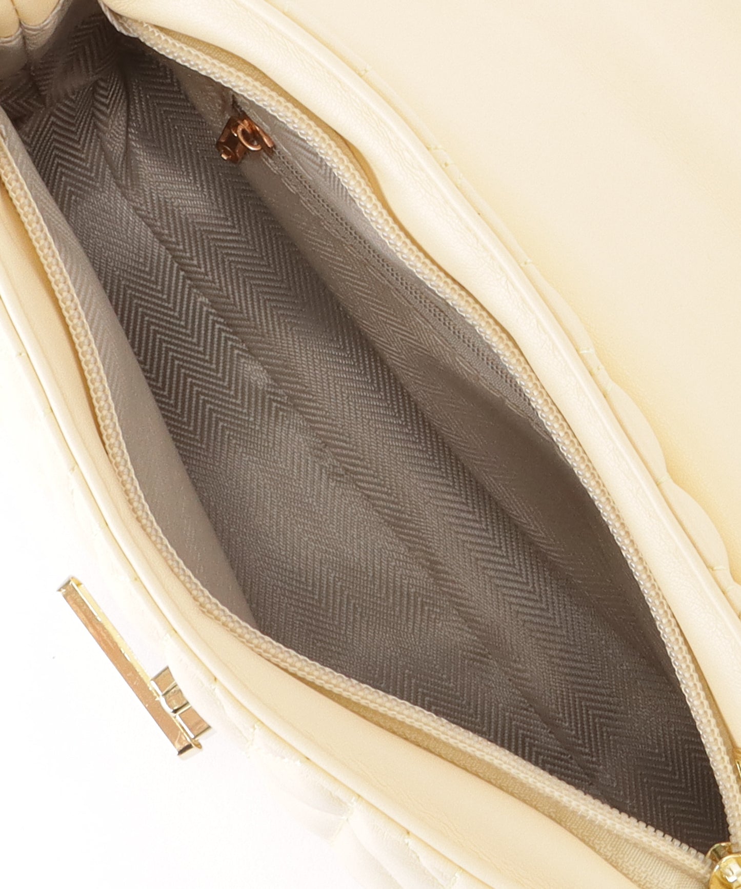 ヘリンボーン ステッチ 2WAY チェーン バッグ