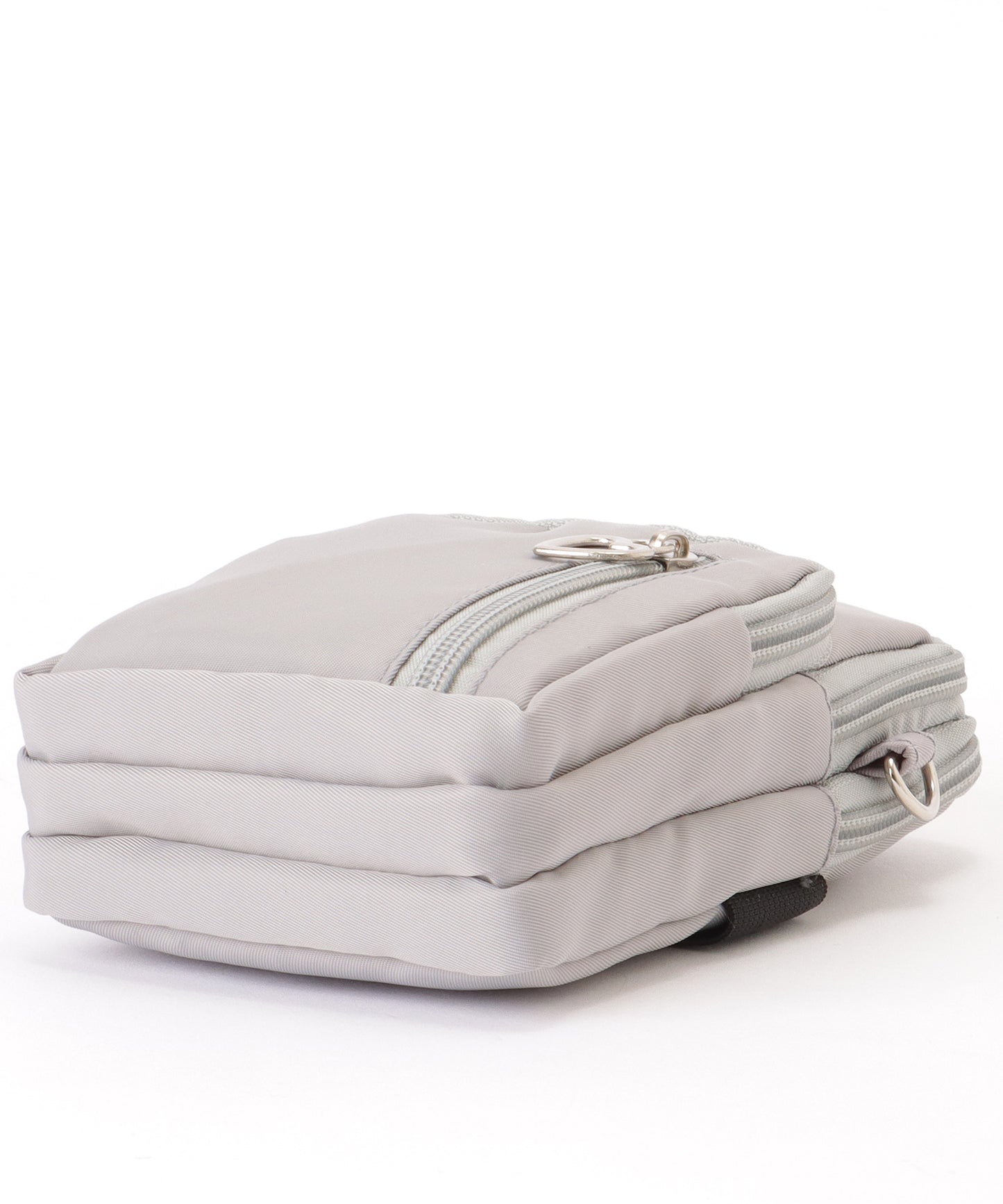 ハートチャーム付き 3WAY コンパクト スクエア ショルダー スマホ バッグ