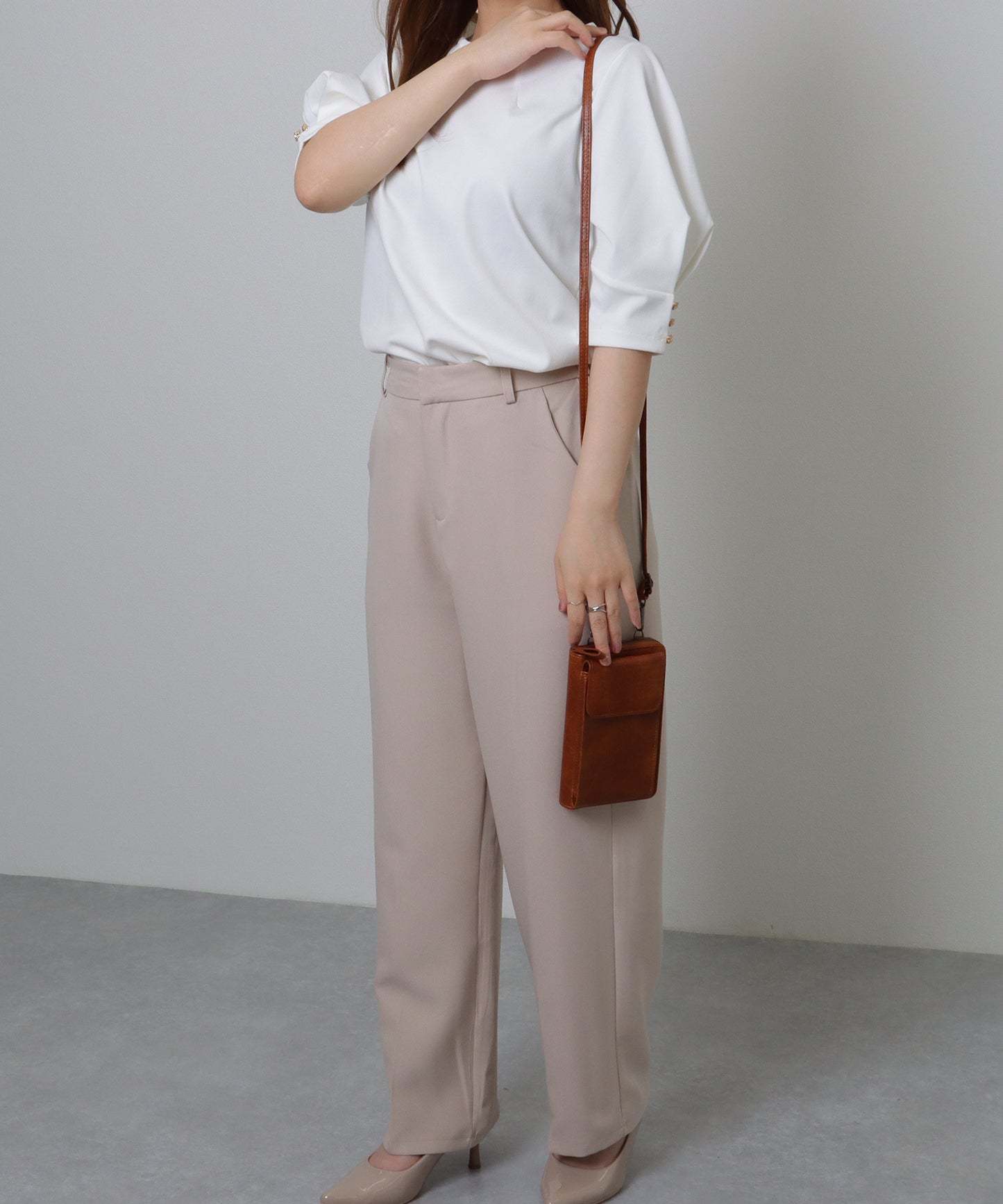 ショルダー付き 2WAY スマホ ウォレット バッグ