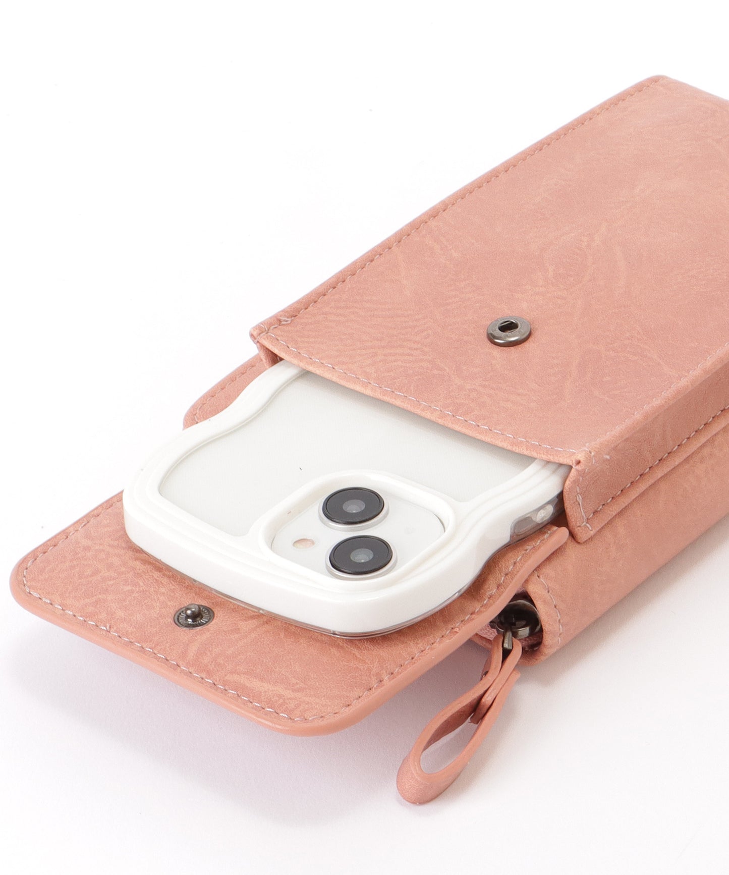 ショルダー付き 2WAY スマホ ウォレット バッグ