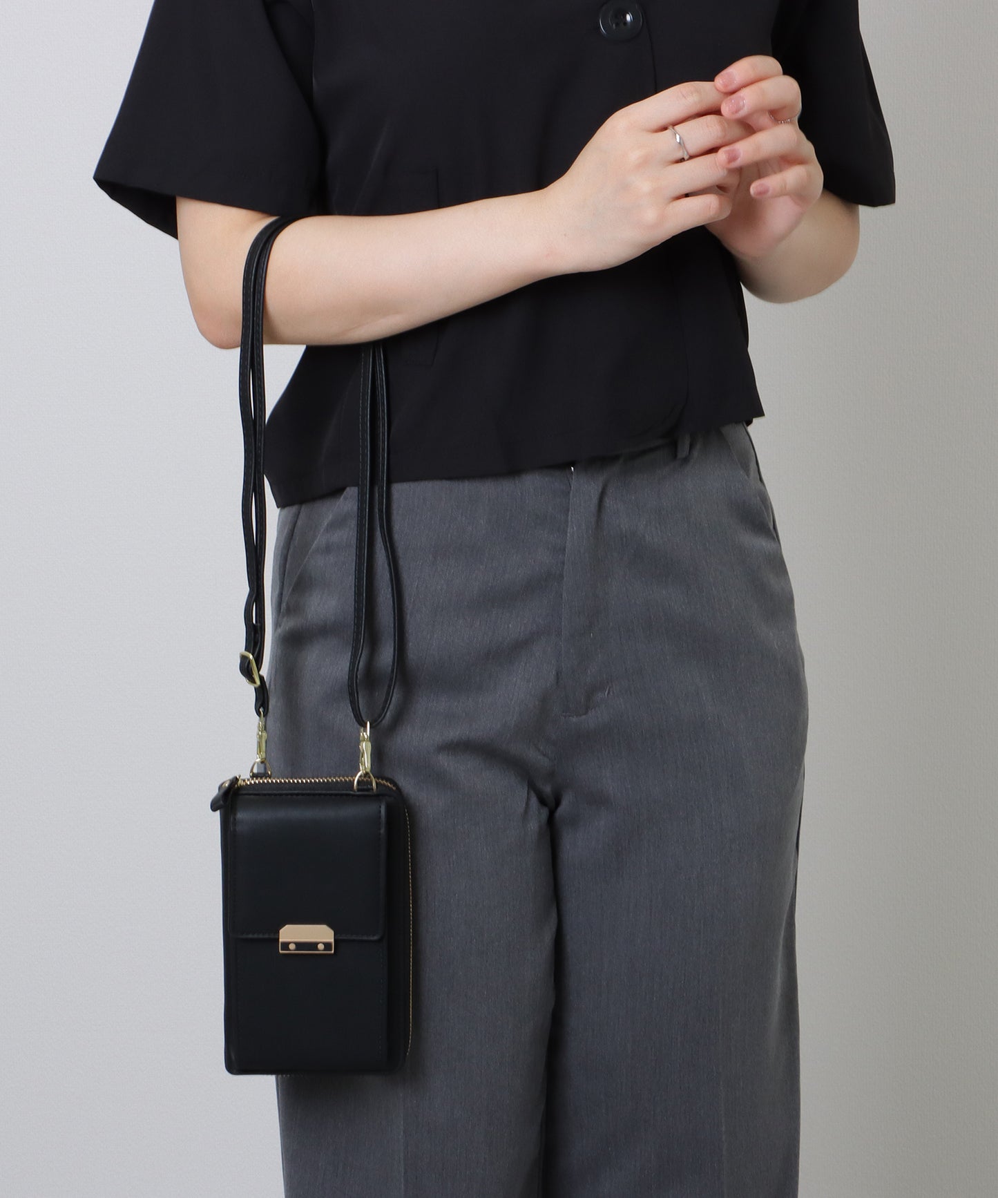 コンパクト ウォレット 2WAY ショルダーバッグ