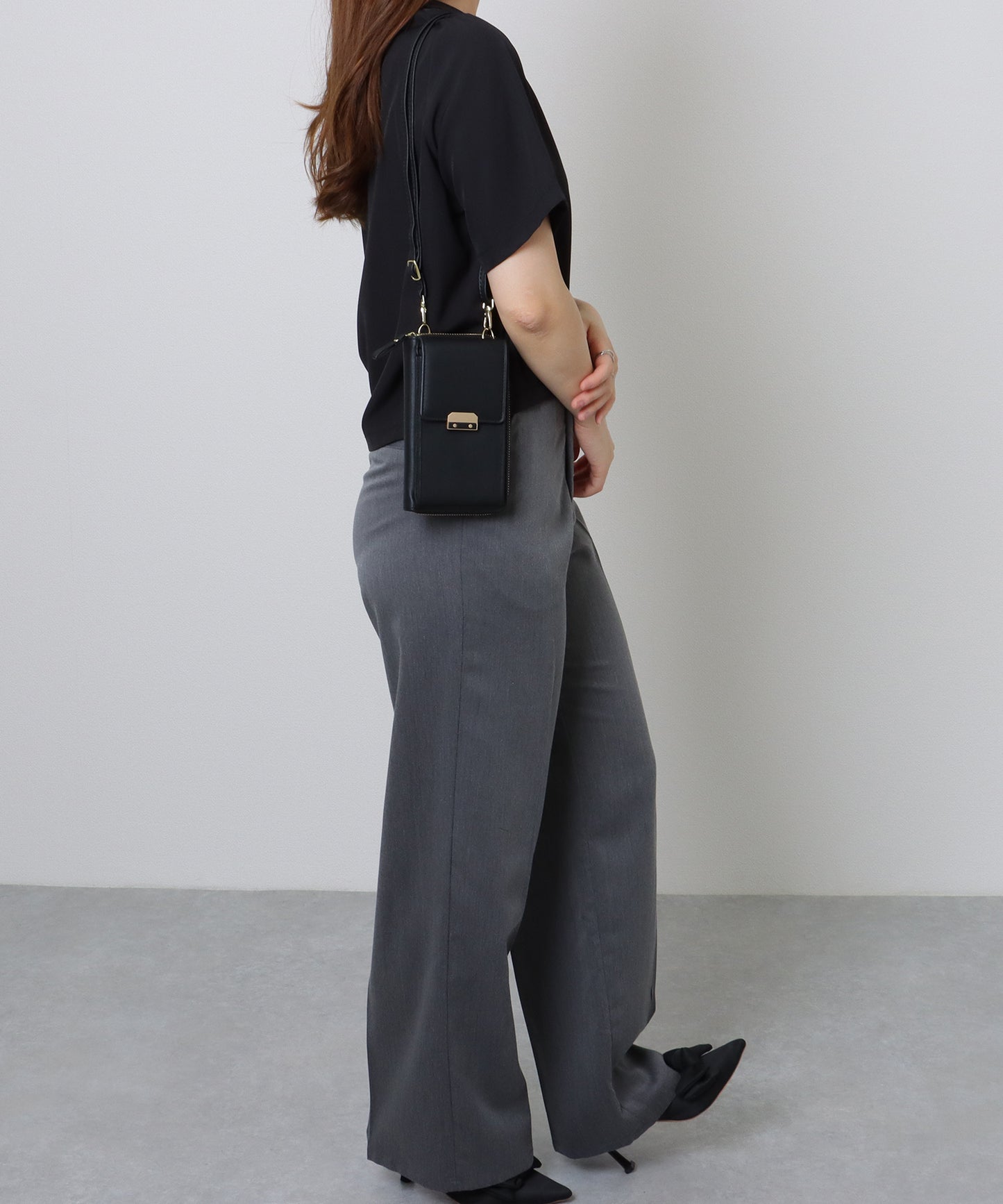 コンパクト ウォレット 2WAY ショルダーバッグ