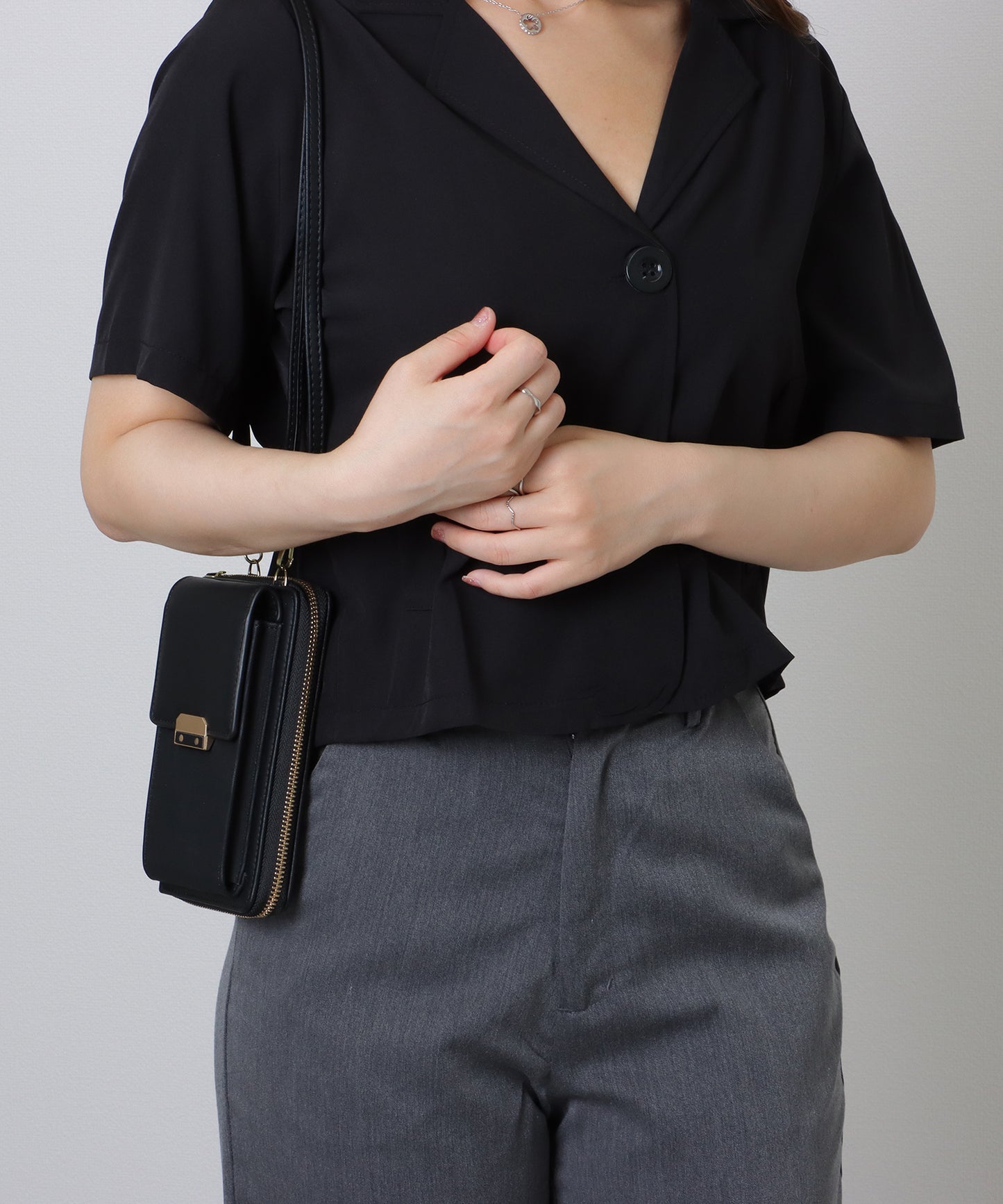 コンパクト ウォレット 2WAY ショルダーバッグ