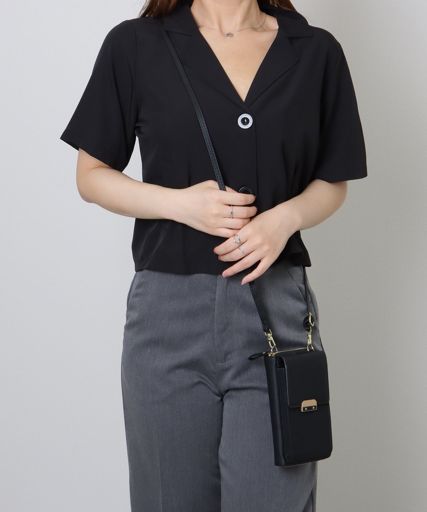 コンパクト ウォレット 2WAY ショルダーバッグ