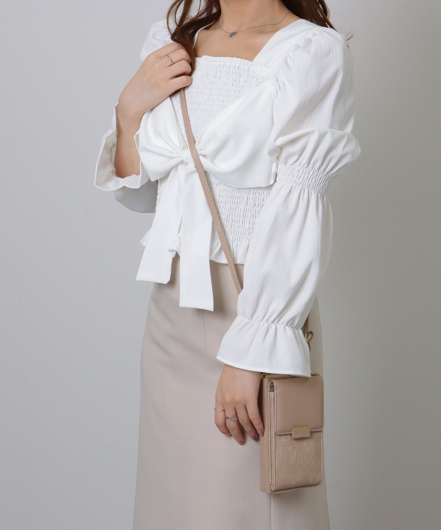 コンパクト ウォレット 2WAY ショルダーバッグ