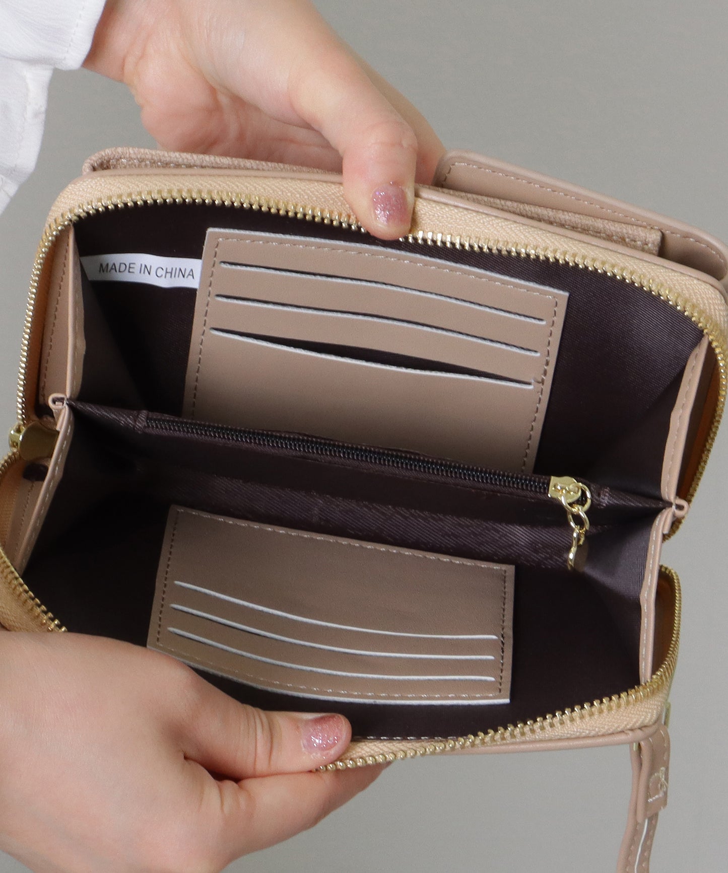 コンパクト ウォレット 2WAY ショルダーバッグ