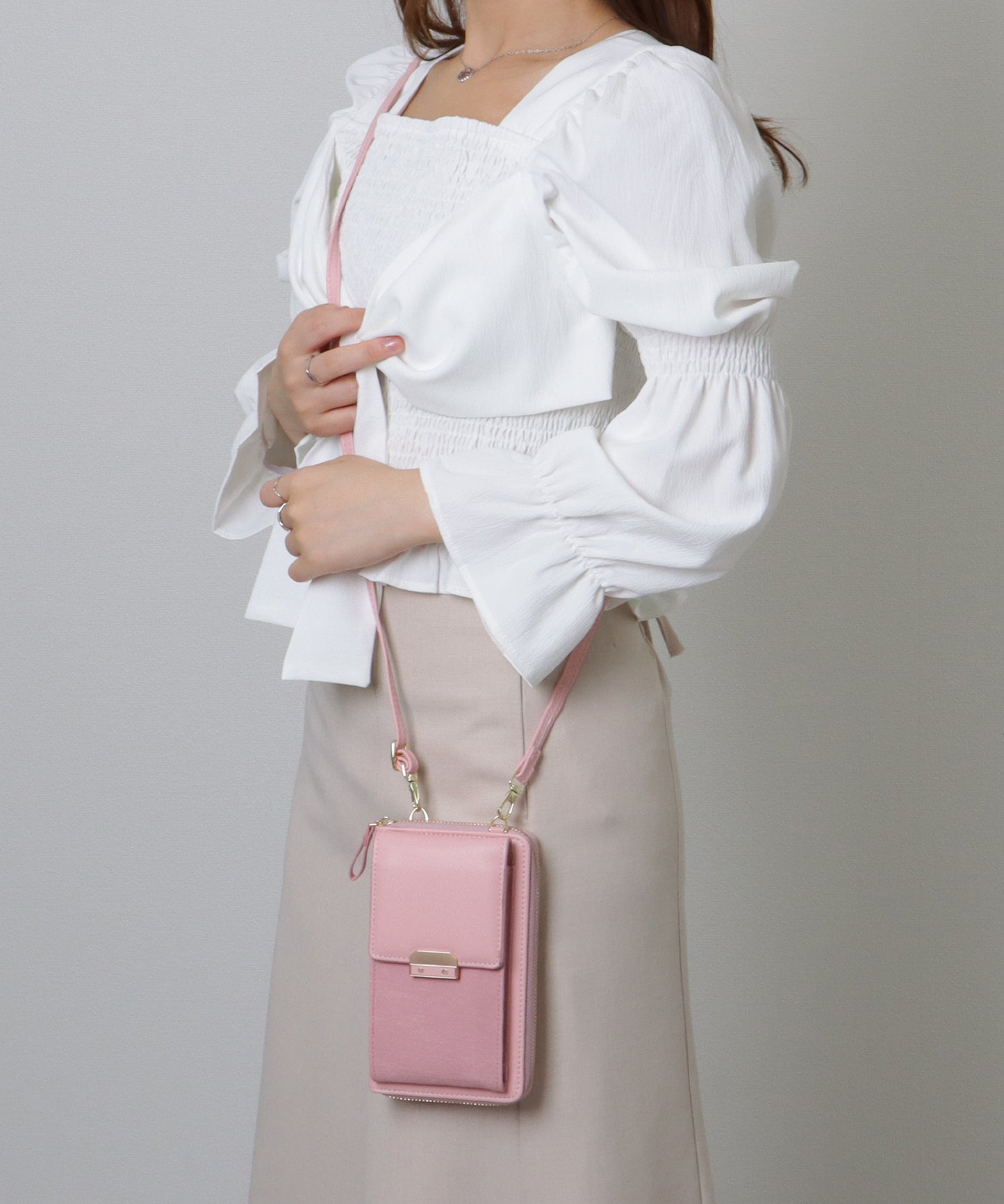 コンパクト ウォレット 2WAY ショルダーバッグ