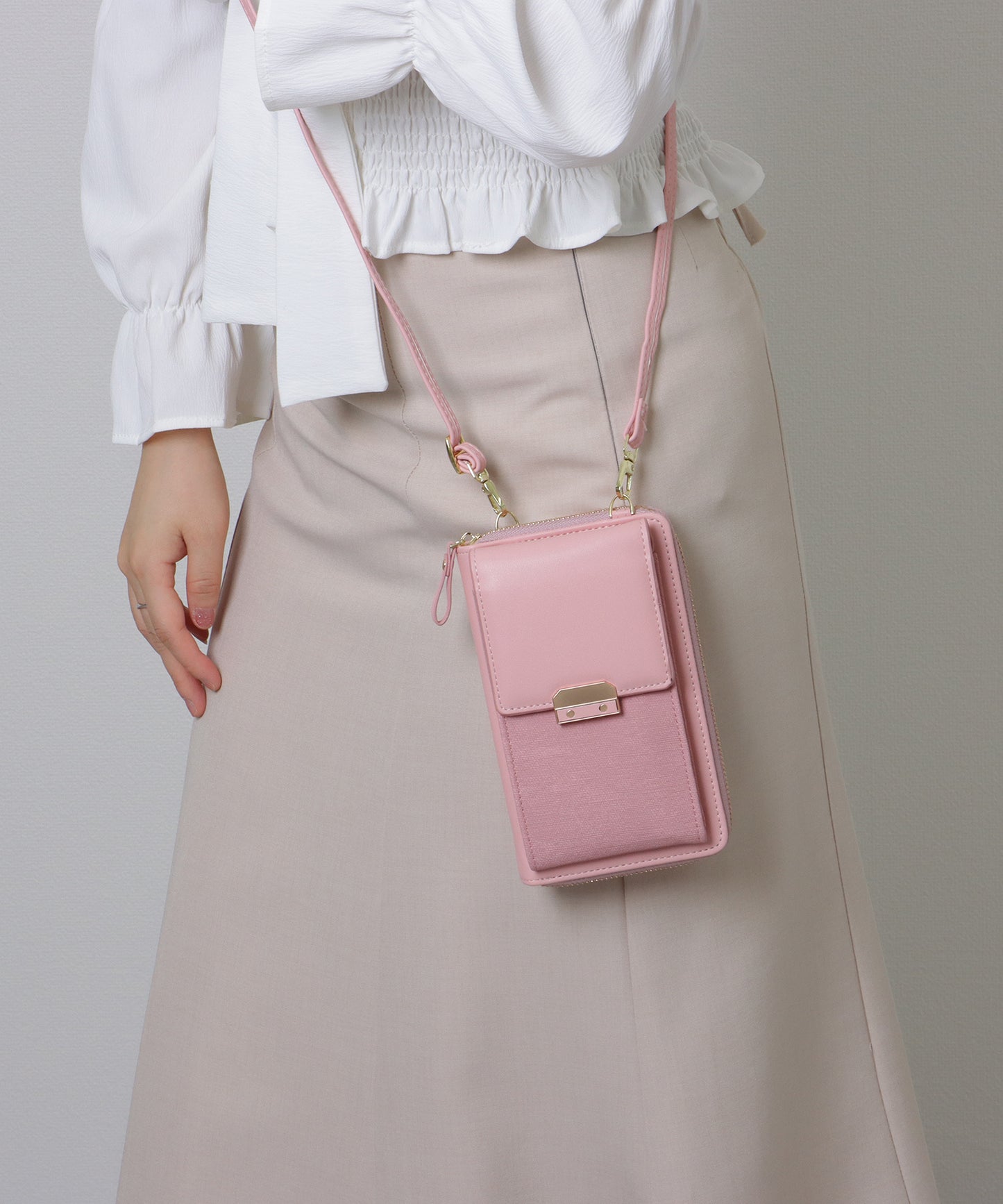 コンパクト ウォレット 2WAY ショルダーバッグ