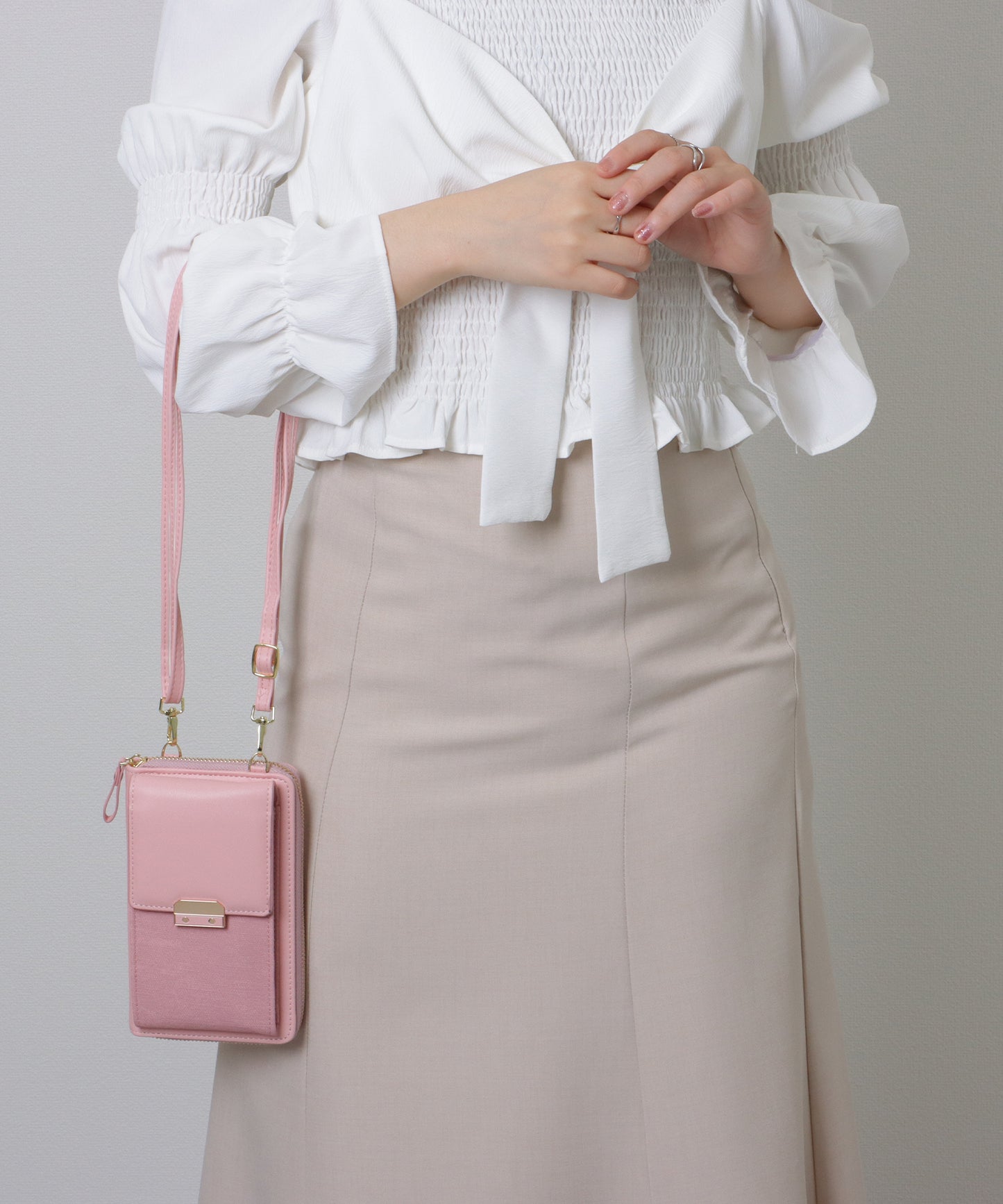 コンパクト ウォレット 2WAY ショルダーバッグ