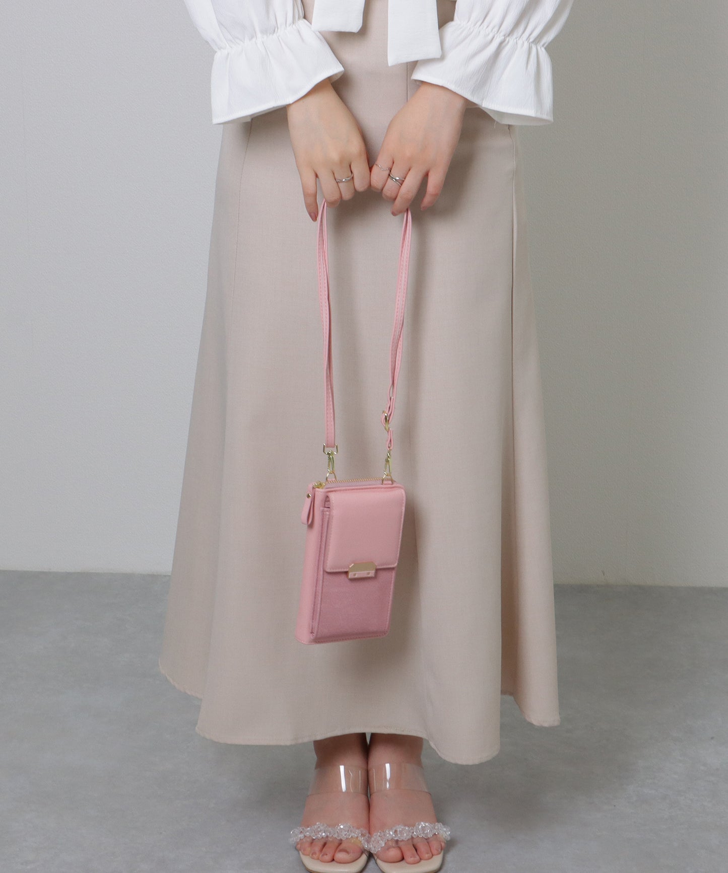 コンパクト ウォレット 2WAY ショルダーバッグ