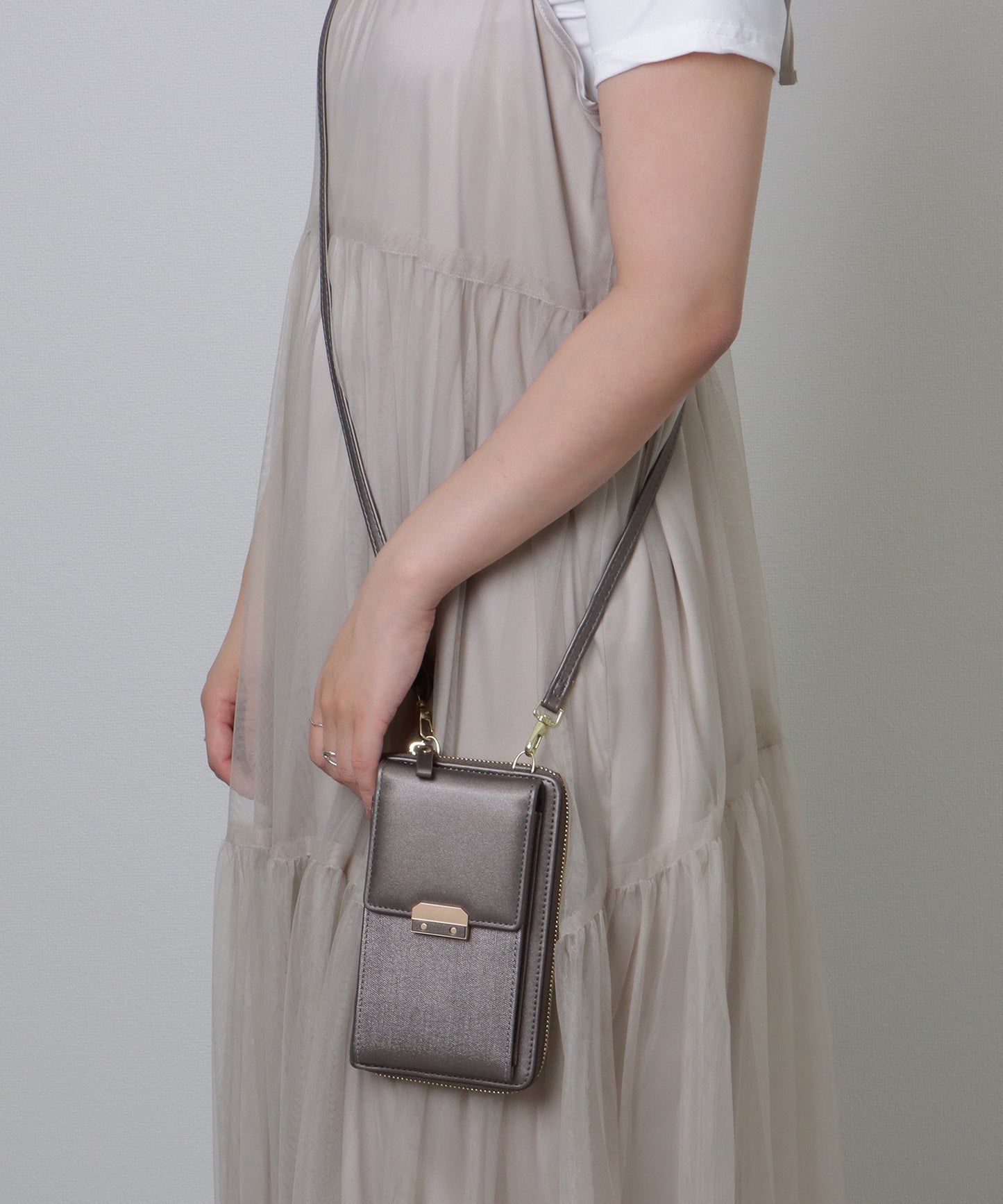 コンパクト ウォレット 2WAY ショルダーバッグ