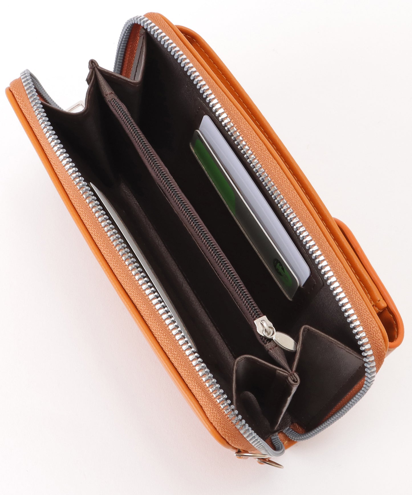 パールモチーフ付き スクエア ウォレット バッグ