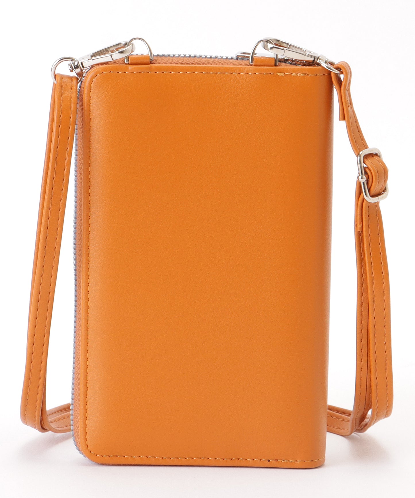 パールモチーフ付き スクエア ウォレット バッグ