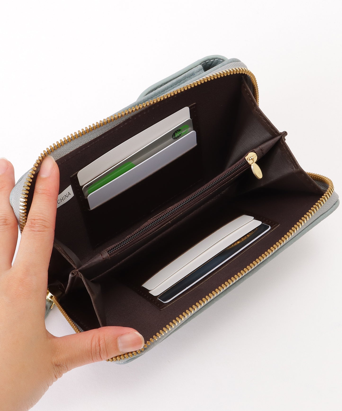 ベルト付き スクエア ウォレット バッグ