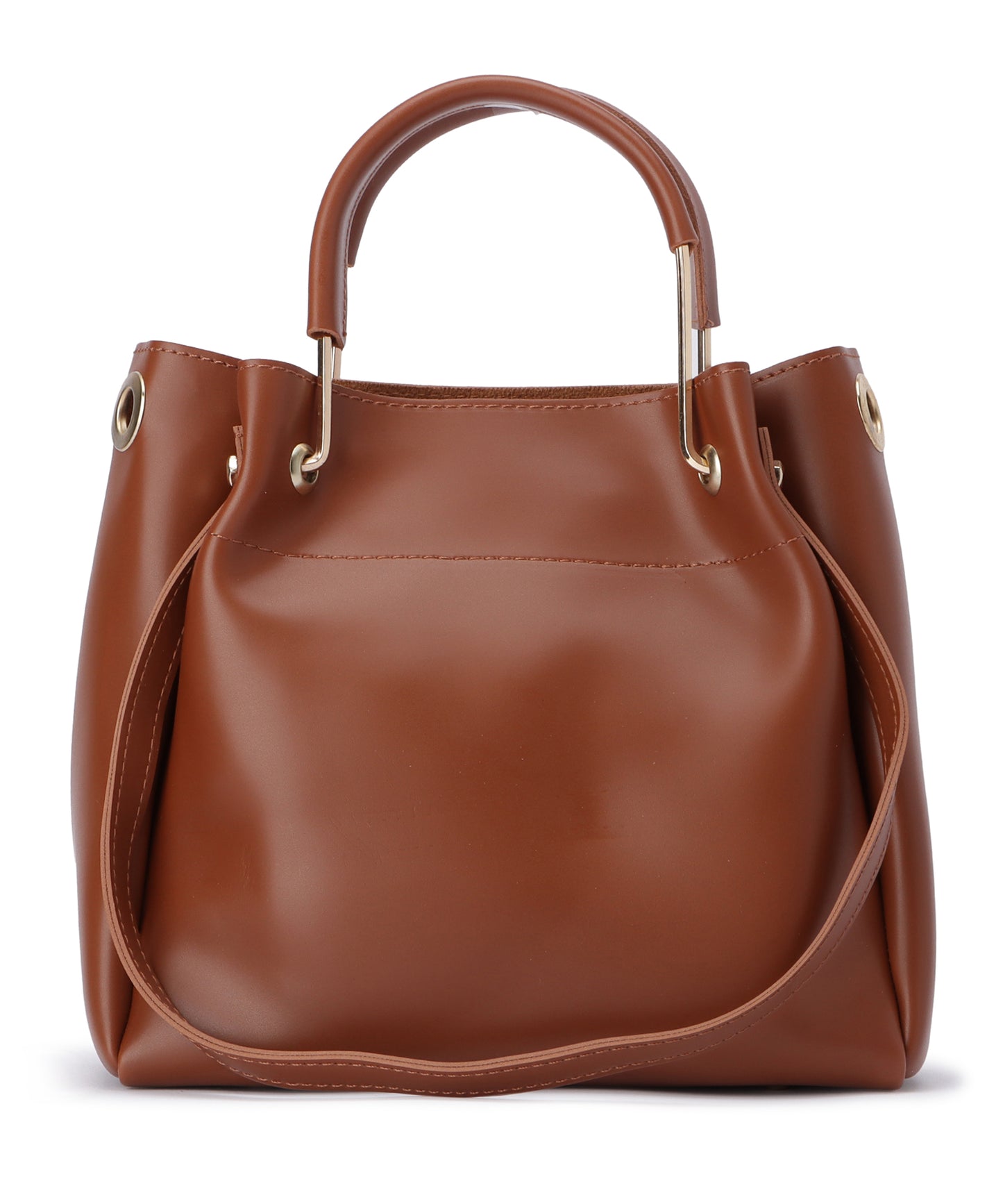 3wayメタルハンドルバッグ