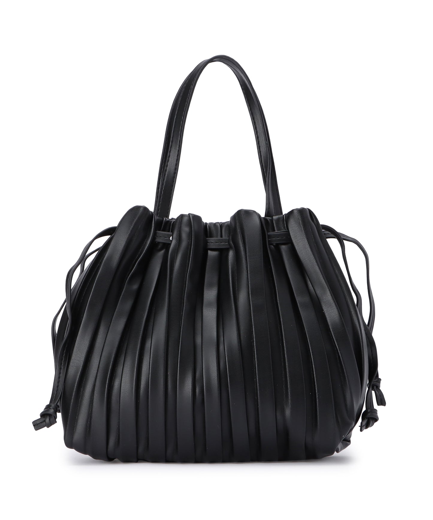 2wayプリーツ巾着バッグ