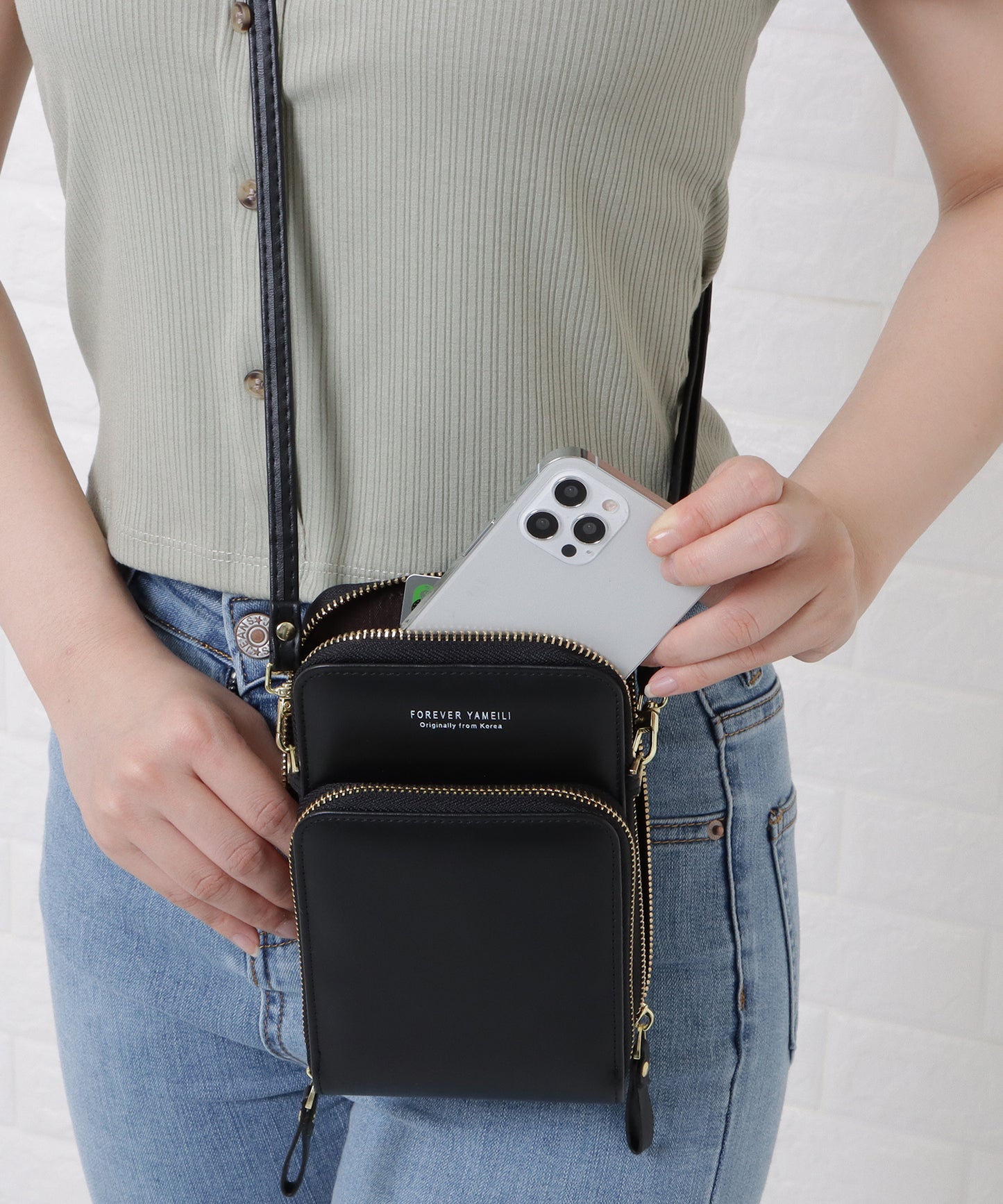 多機能マルチウォレットバッグ