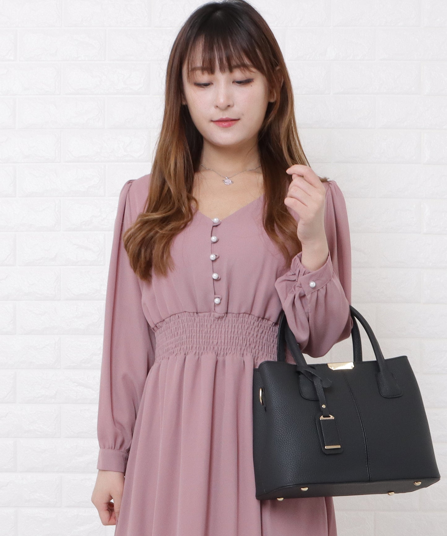 シンプル2wayトートバッグ