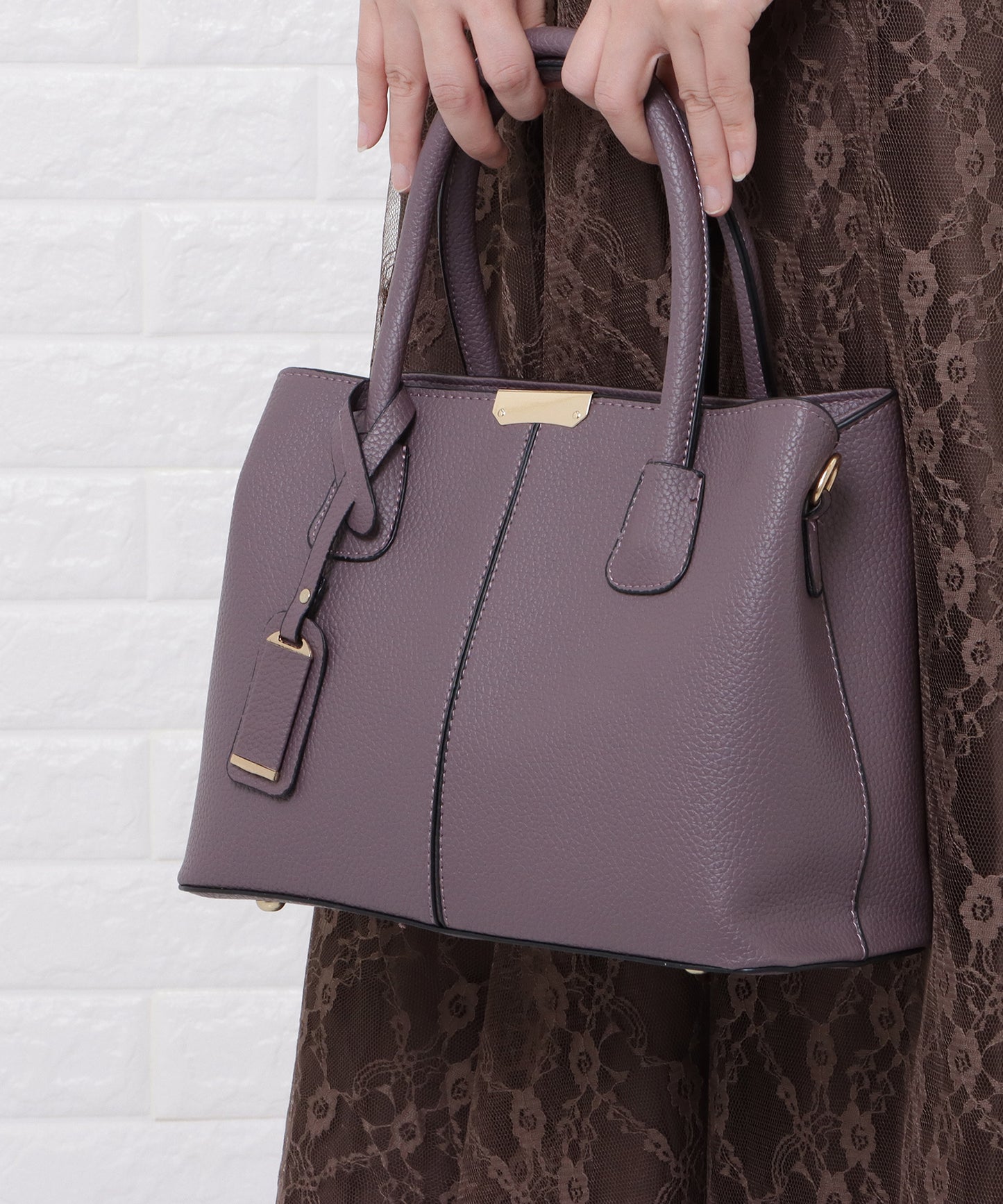 シンプル2wayトートバッグ