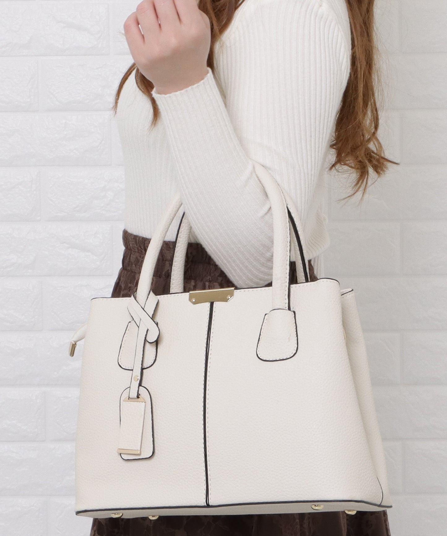 シンプル2wayトートバッグ