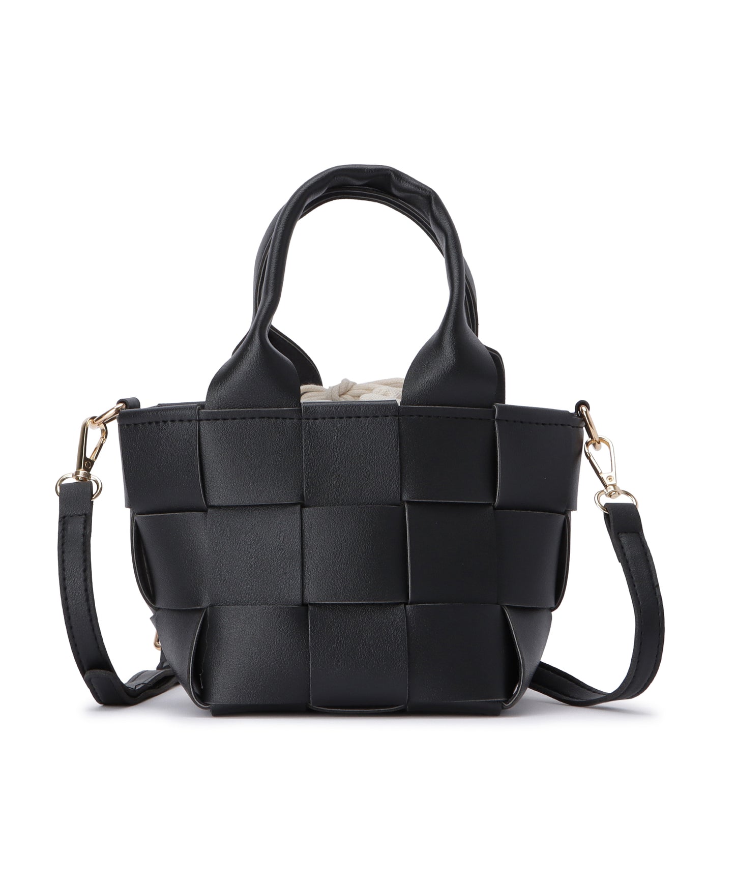 2way編み込みミニバッグ