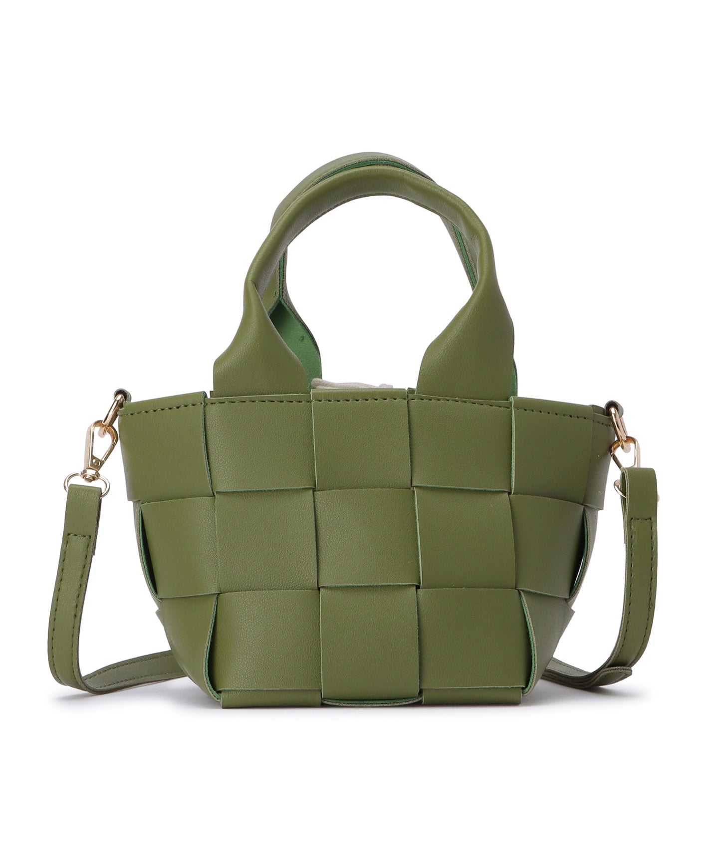 2way編み込みミニバッグ