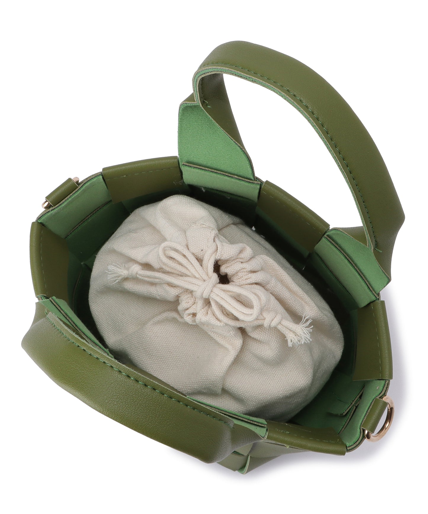 2way編み込みミニバッグ