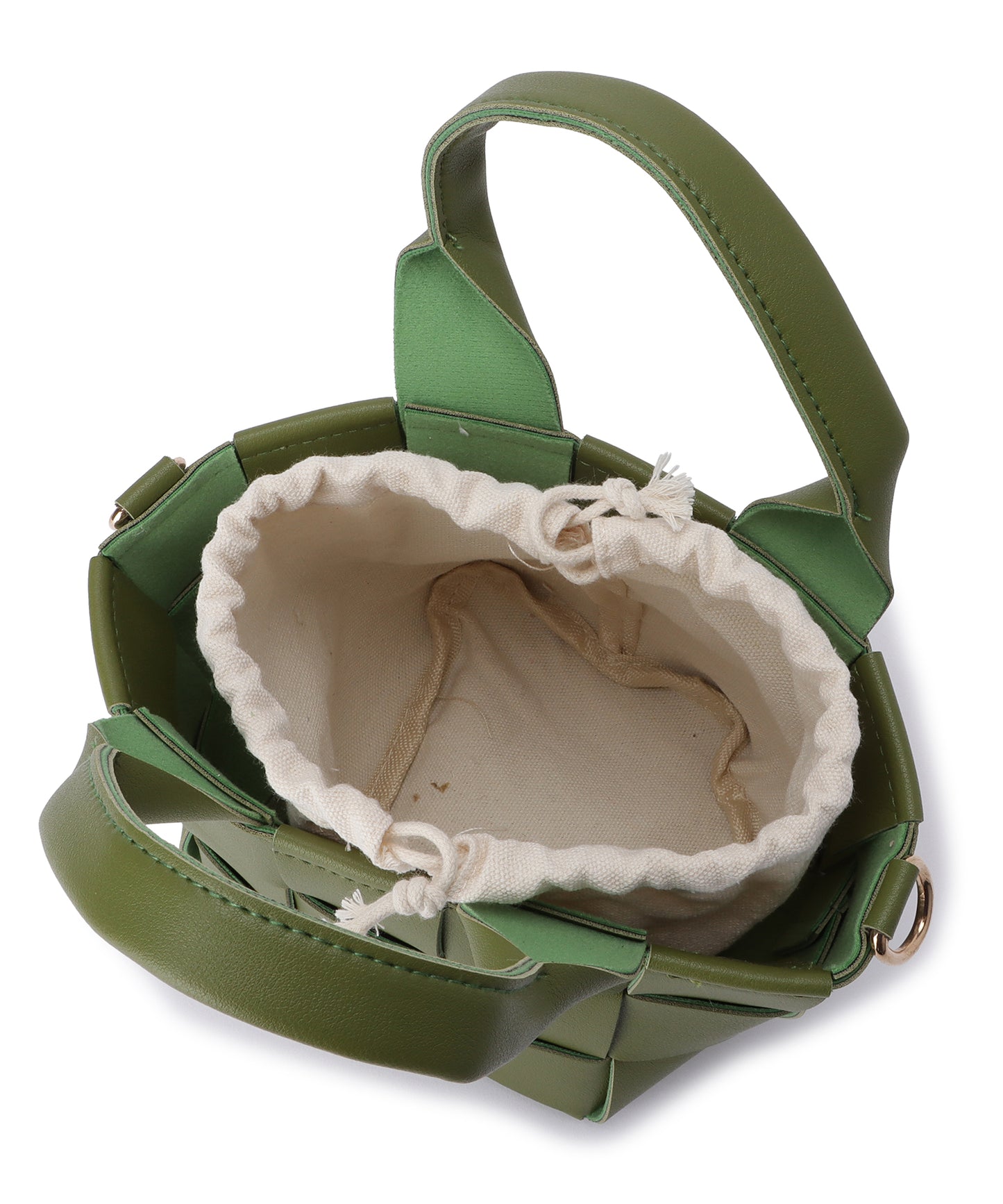 2way編み込みミニバッグ