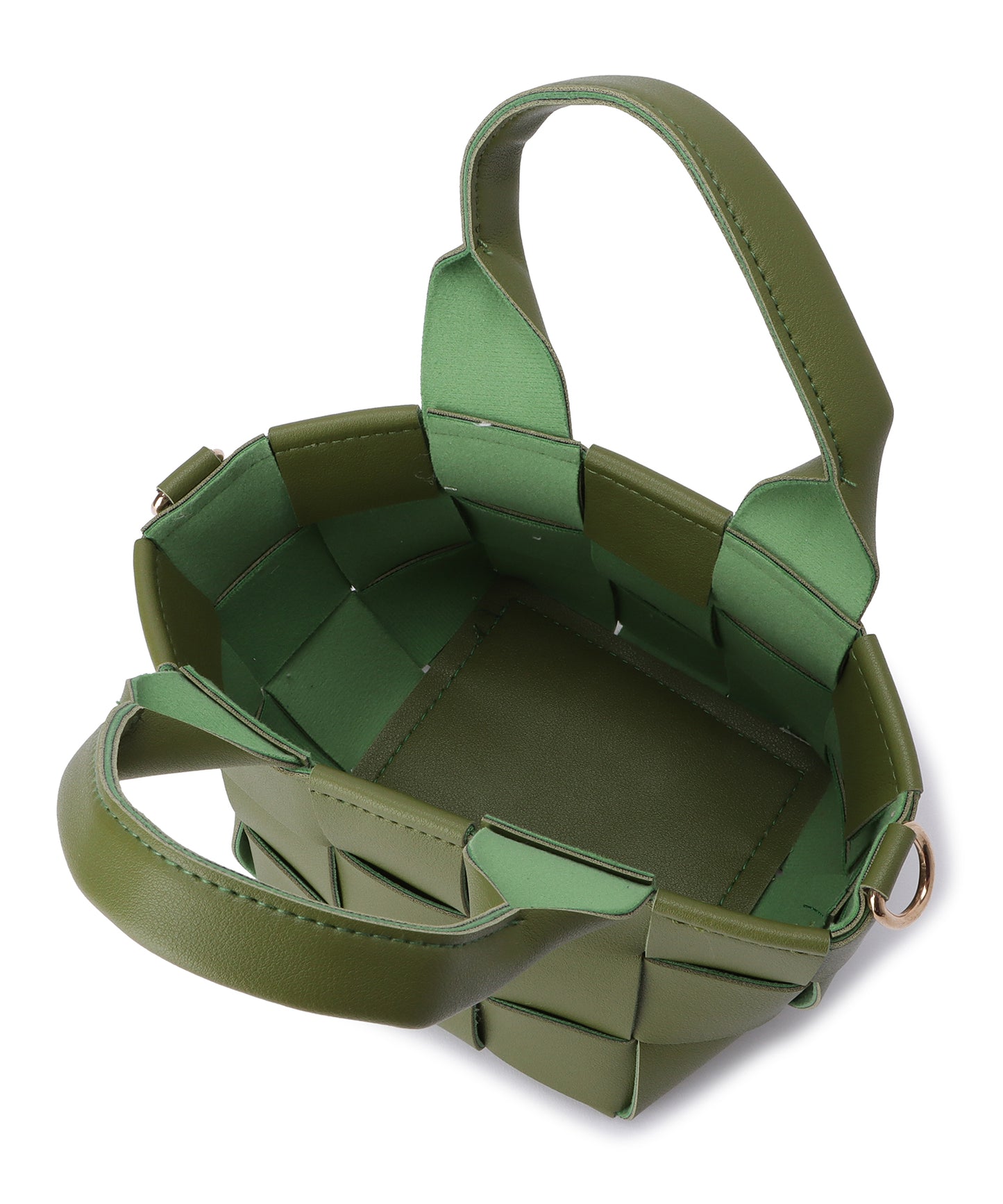 2way編み込みミニバッグ